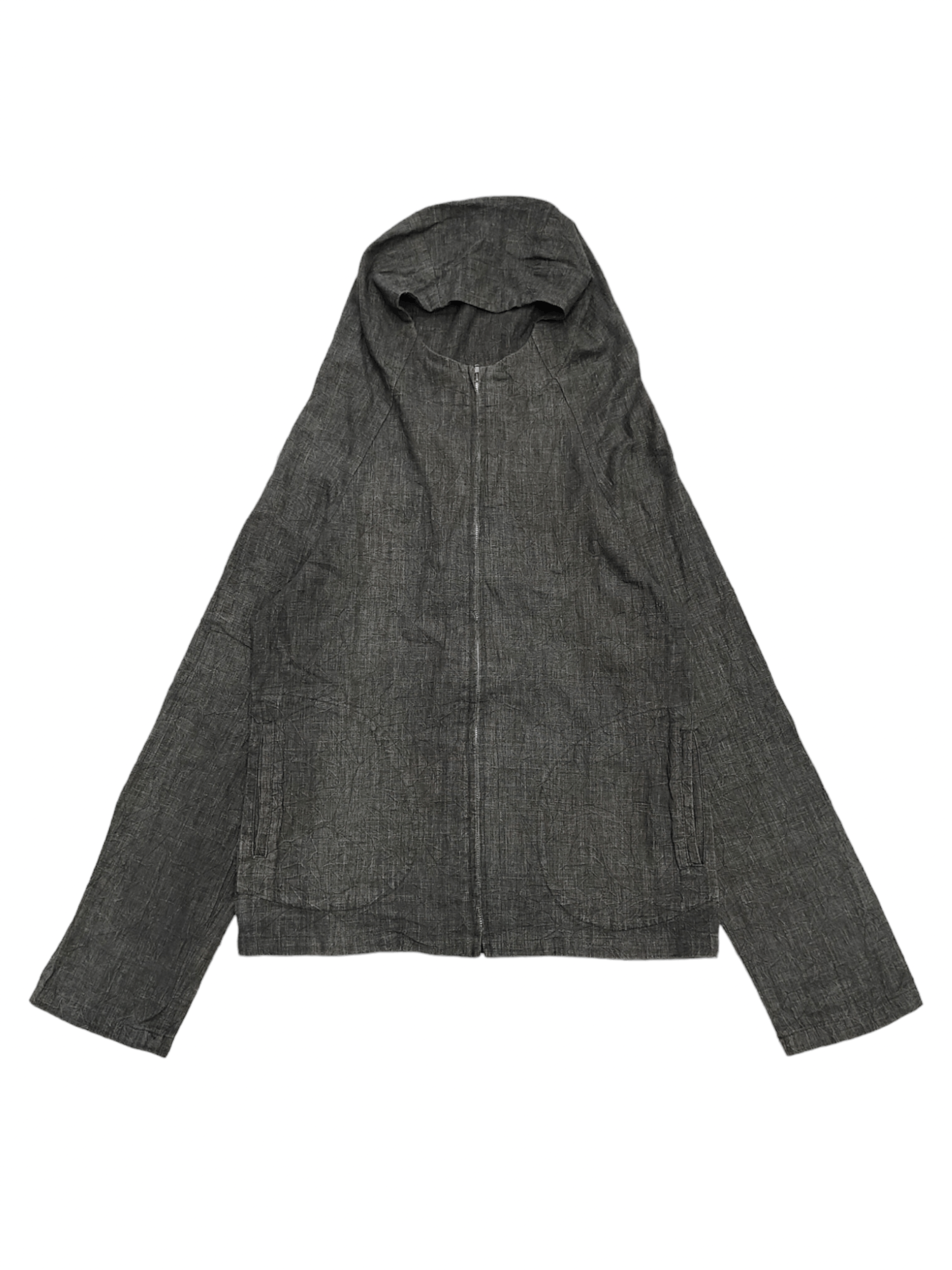If Six Was Nine PEACE NOW🇯🇵 Minimalism Archive Linen Hooded Jacket Size US M / EU 48-50 / 2 - 1 Thumbnail
