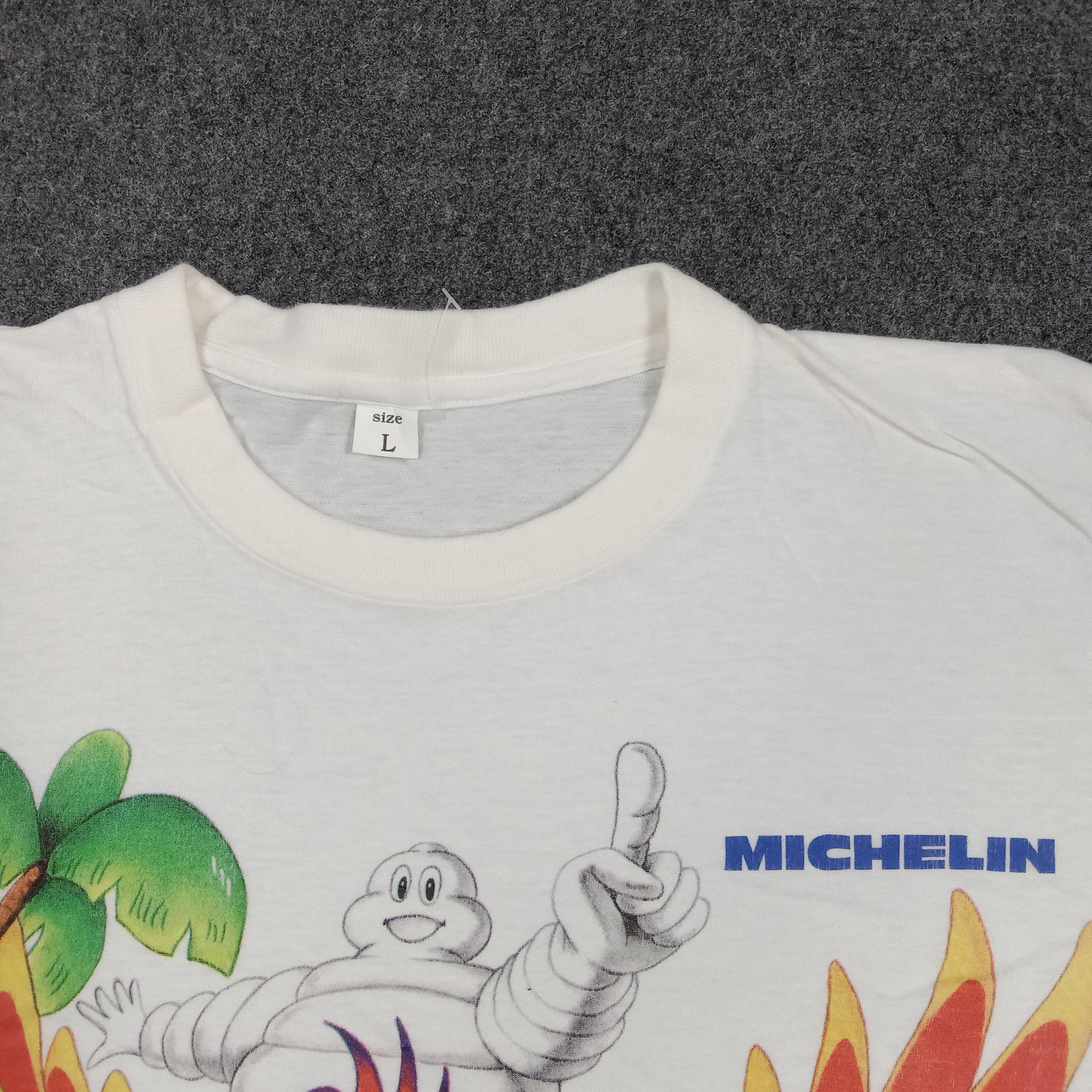 Vintage Rare 90's Michelin Tire Man Safari Graphic Tshirt C285N61 Size US L / EU 52-54 / 3 - 2 Thumbnail
