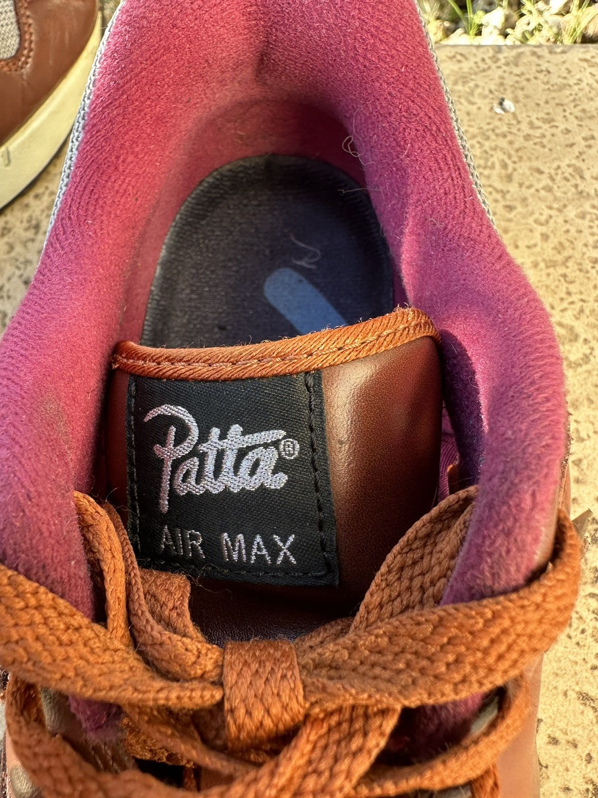 Nike × Patta Nike x Patta Air Max 1 Shoes Sneakers Brown Leather Size US 10 / EU 43 - 11 Thumbnail