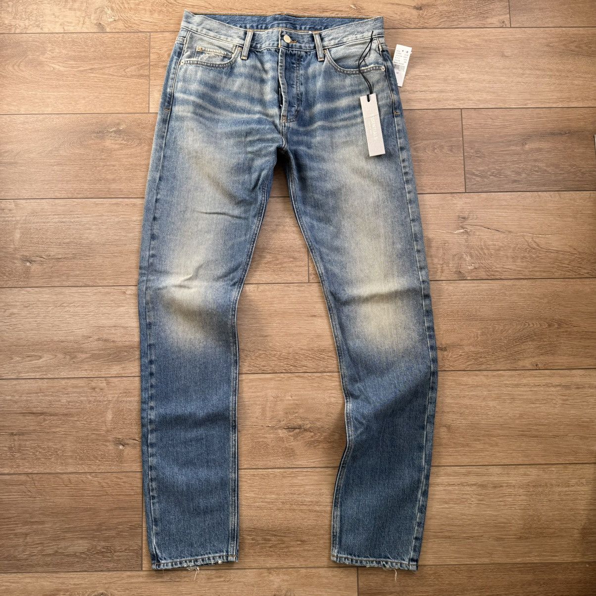 Fear of God Fear of God Essentials Denim Dark Indigo Brand New Size US 32 / EU 48 - 1 Thumbnail