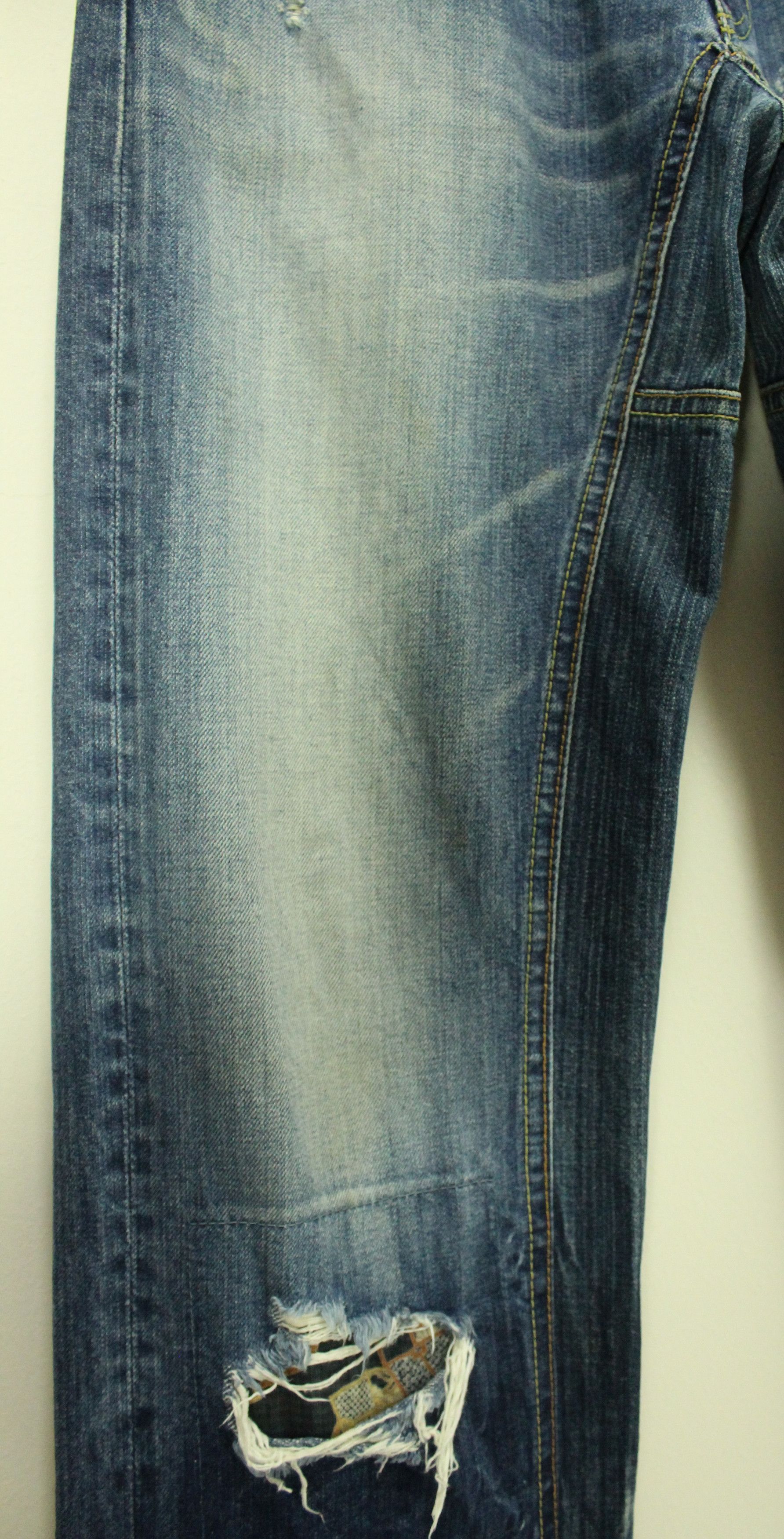 Eternal ETERNAL Denim Distressed Grunge Kapital Style Visvim Size US 32 / EU 48 - 7 Thumbnail