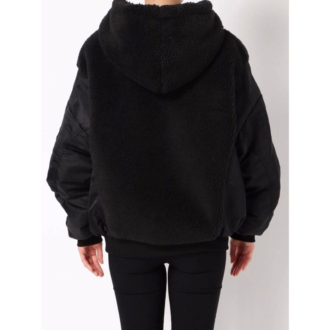 Japanese Brand Emoda Bored Docking MA-1 Faux Sherling Panel Hooded Jaxket Size US XL / EU 56 / 4 - 4 Thumbnail
