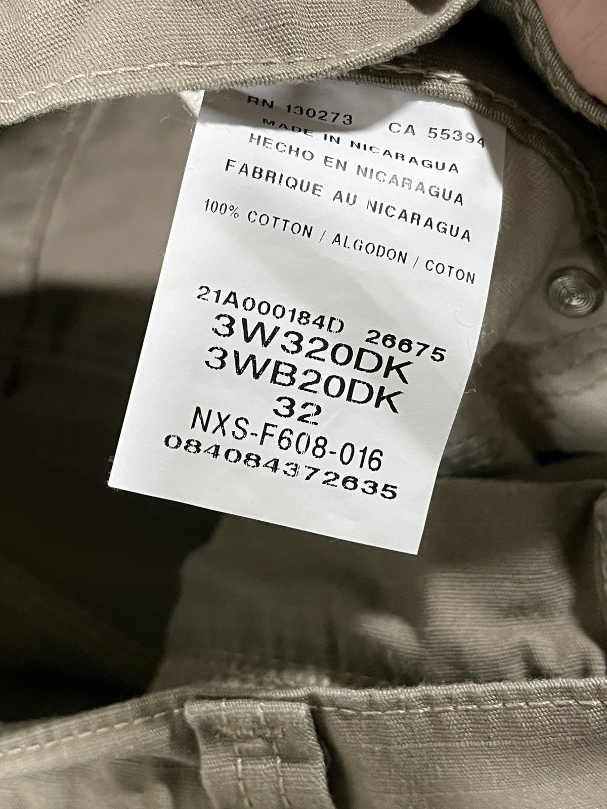 Carhartt × Vintage × Wrangler Crazy Y2K Carhartt Style Wrangler Carpenter Workwear Shorts Size US 32 / EU 48 - 8 Thumbnail
