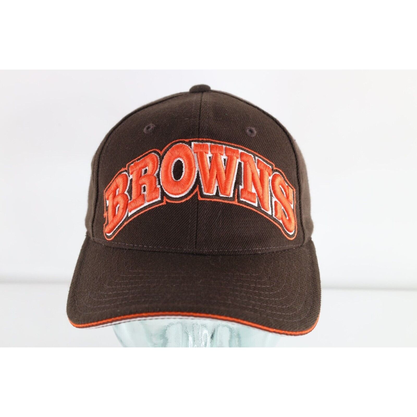 American Needle × Vintage Vintage 90s Spell Out Arch Letter Cleveland Browns Hat Size ONE SIZE - 1 Thumbnail