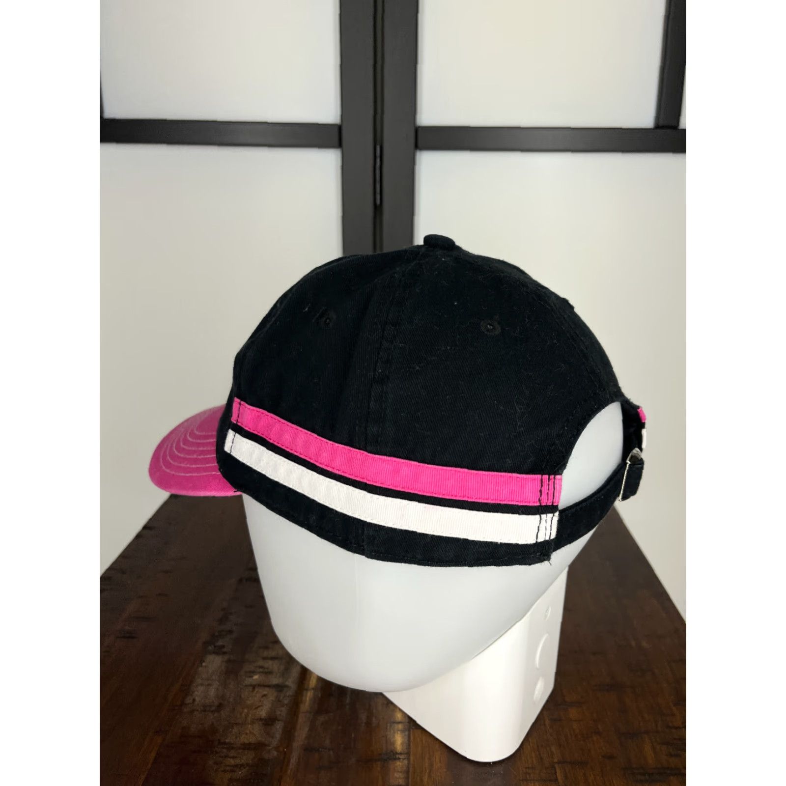 Hope Susan G. Komen Hat Baseball Cap Unisex Adults One Size Pink Cotton Twill Embroidered Adjustable Strap Back 90s Cancer Awareness Logo Size ONE SIZE - 5 Thumbnail