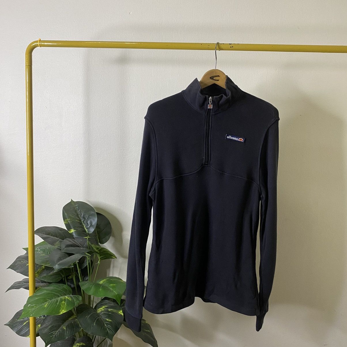 Ellesse Vintage 1990s Ellesse Half Zipper Sweatshirt Size US M / EU 48-50 / 2 - 1 Thumbnail