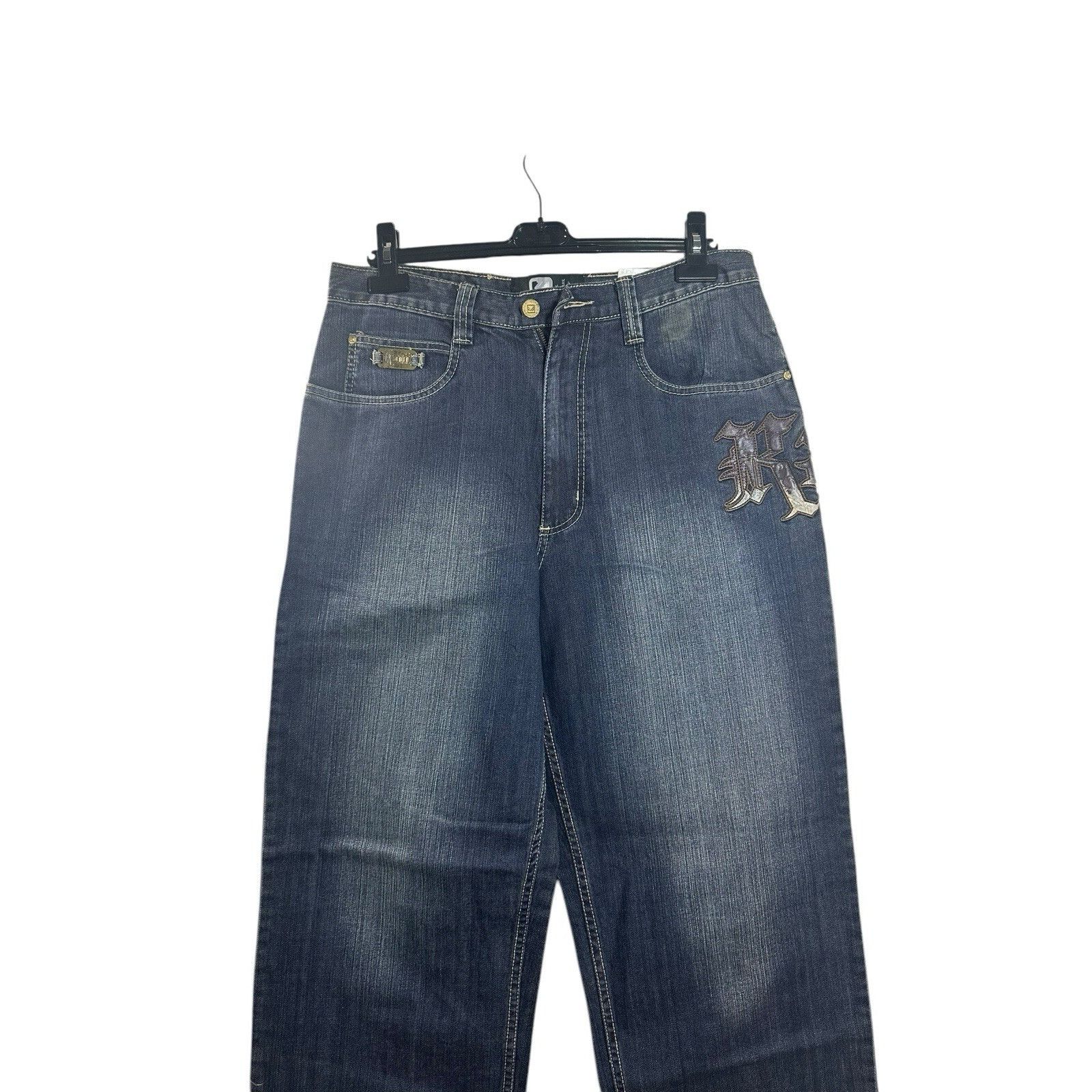 Karl Kani Vintage Karl Kani Jeans 32x32 Denim Hip Hop Baggy Y2K 90’s 2 Size US 32 / EU 48 - 2 Thumbnail