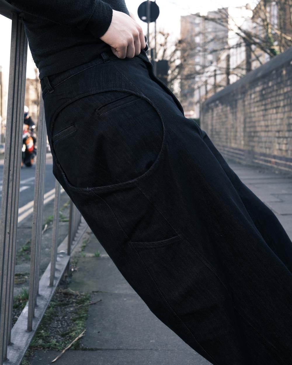 Other Ko Leung Oval Denim Size US 30 / EU 46 - 6 Thumbnail