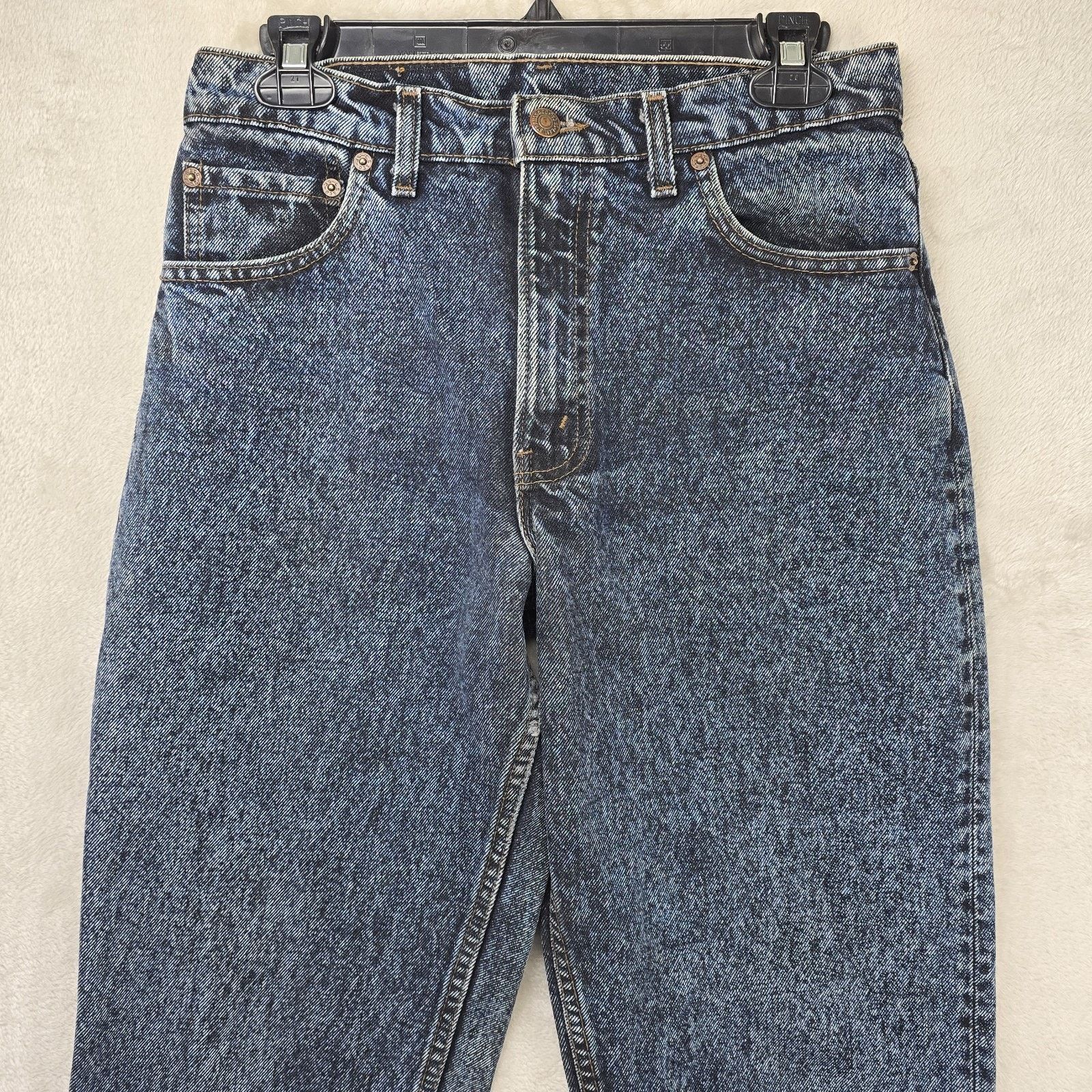 Levi's VTG Levis 550 Jeans Mens 30x32 (Fits 28x20) Made in USA 80s Size US 28 / EU 44 - 2 Thumbnail