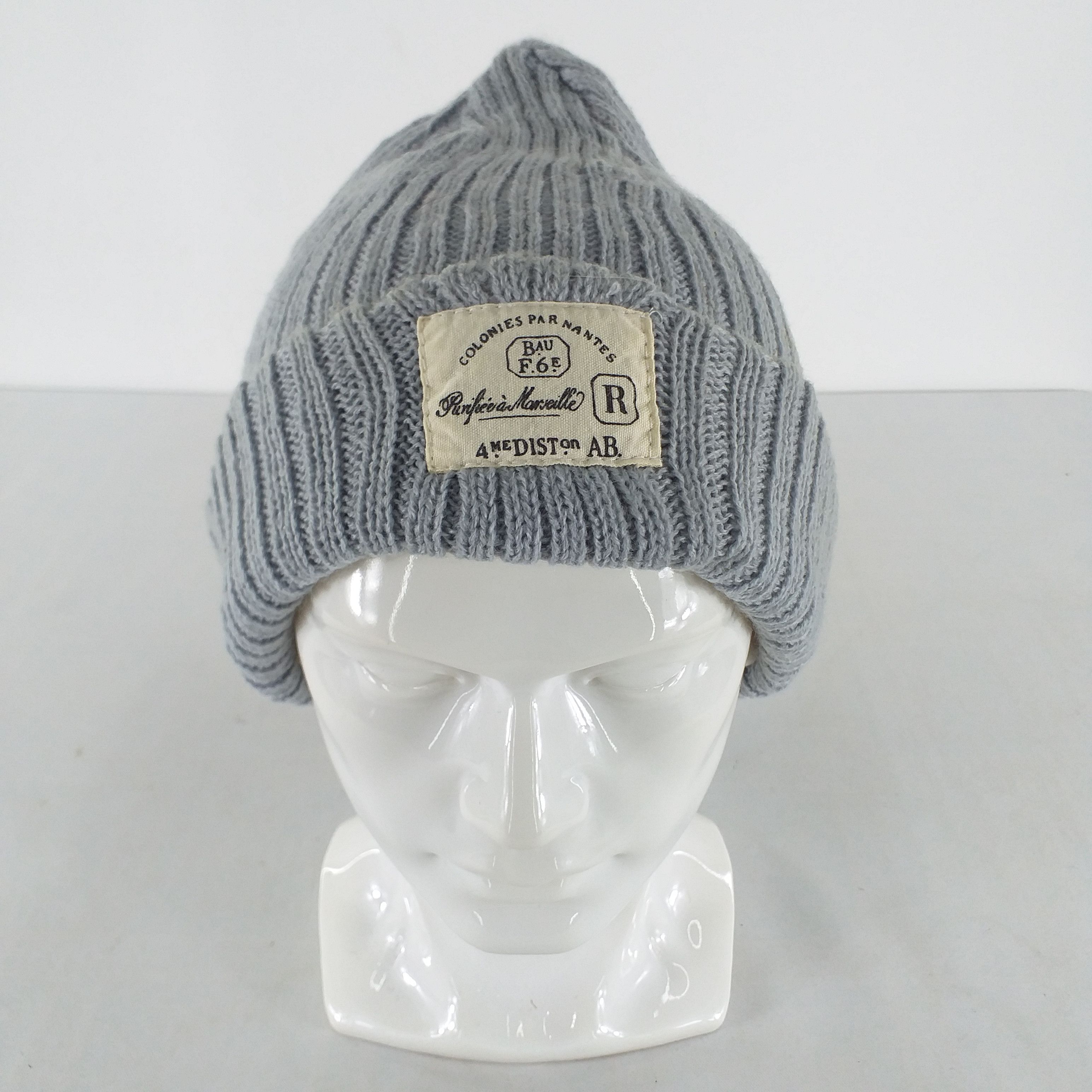 Japanese Brand Colonies Parnantes Plain Snow Cap Hat Beanie -BN435 Size ONE SIZE - 1 Thumbnail