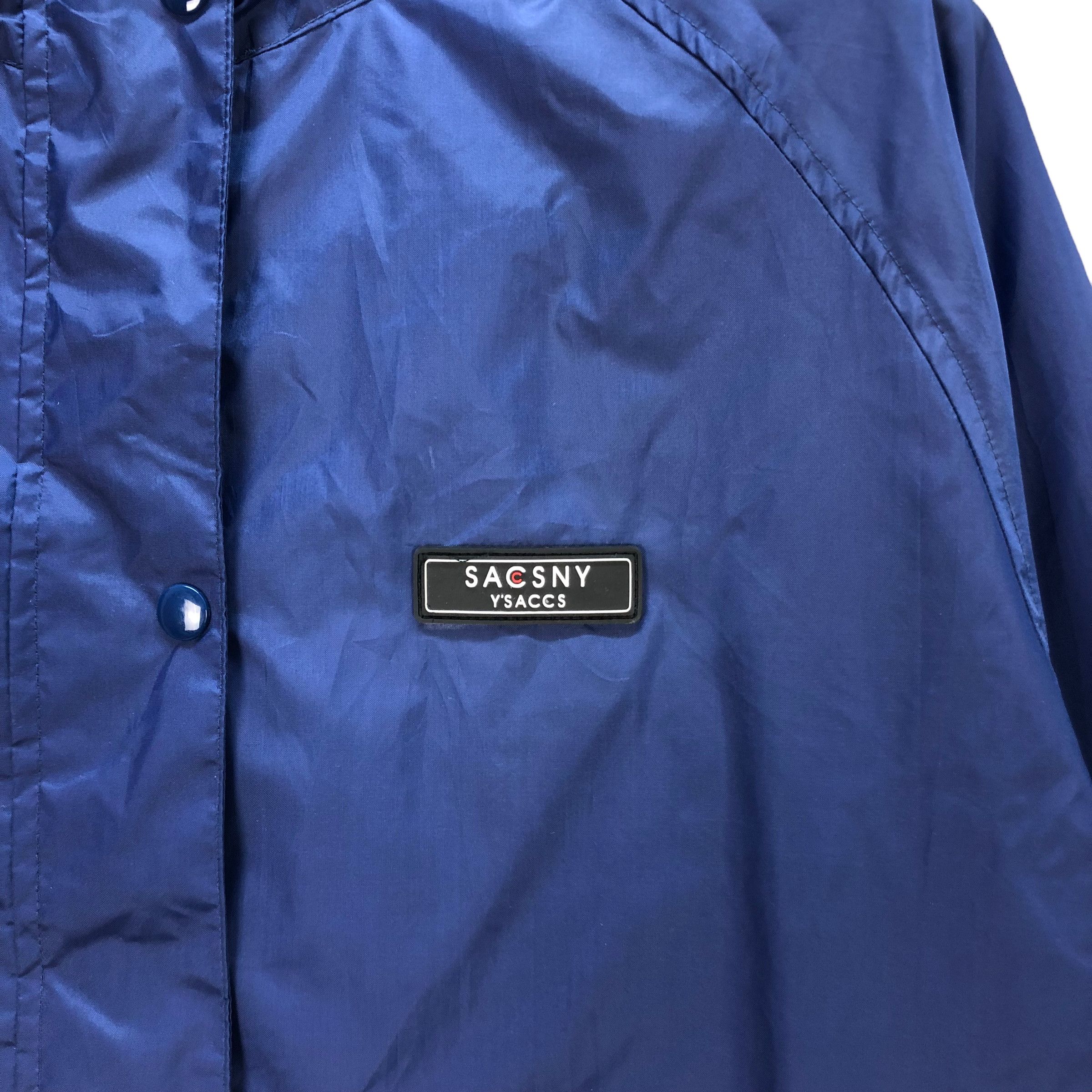 Japanese Brand SACSNY Y'SACCS RAINCOAT #7425-145 Size US M / EU 48-50 / 2 - 3 Thumbnail