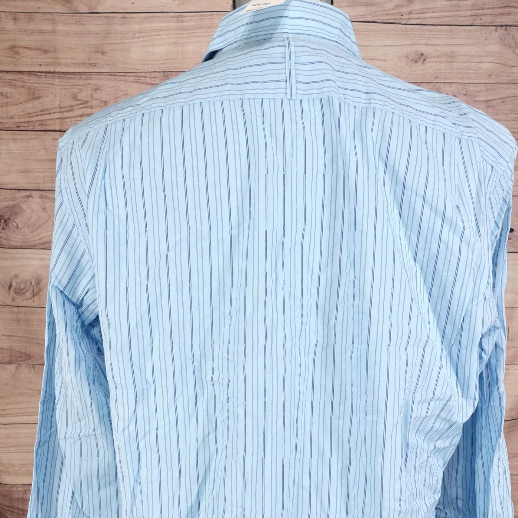 Banana Republic Vintage Banana Republic Long Sleeve Blue Striped Button-Down Shirt Men’s L Fall Casual Size US L / EU 52-54 / 3 - 7 Thumbnail