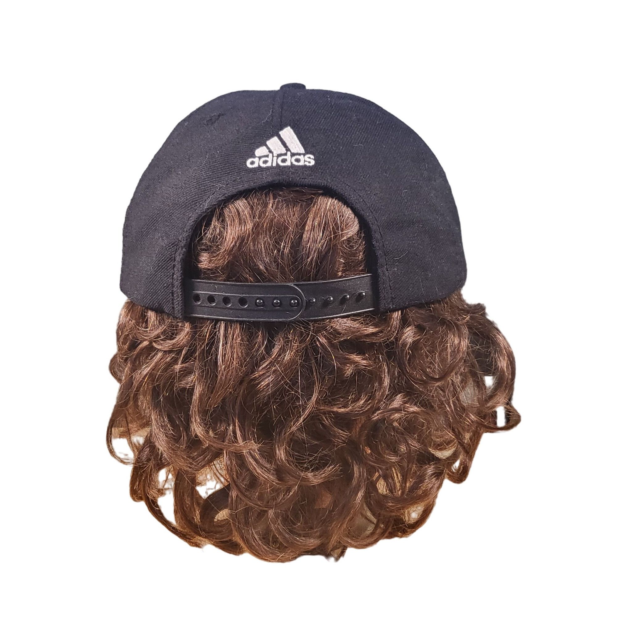 Adidas Brooklyn Nets NBA Adidas Snapback Hat Big Graphic Black Whit Size ONE SIZE - 3 Thumbnail