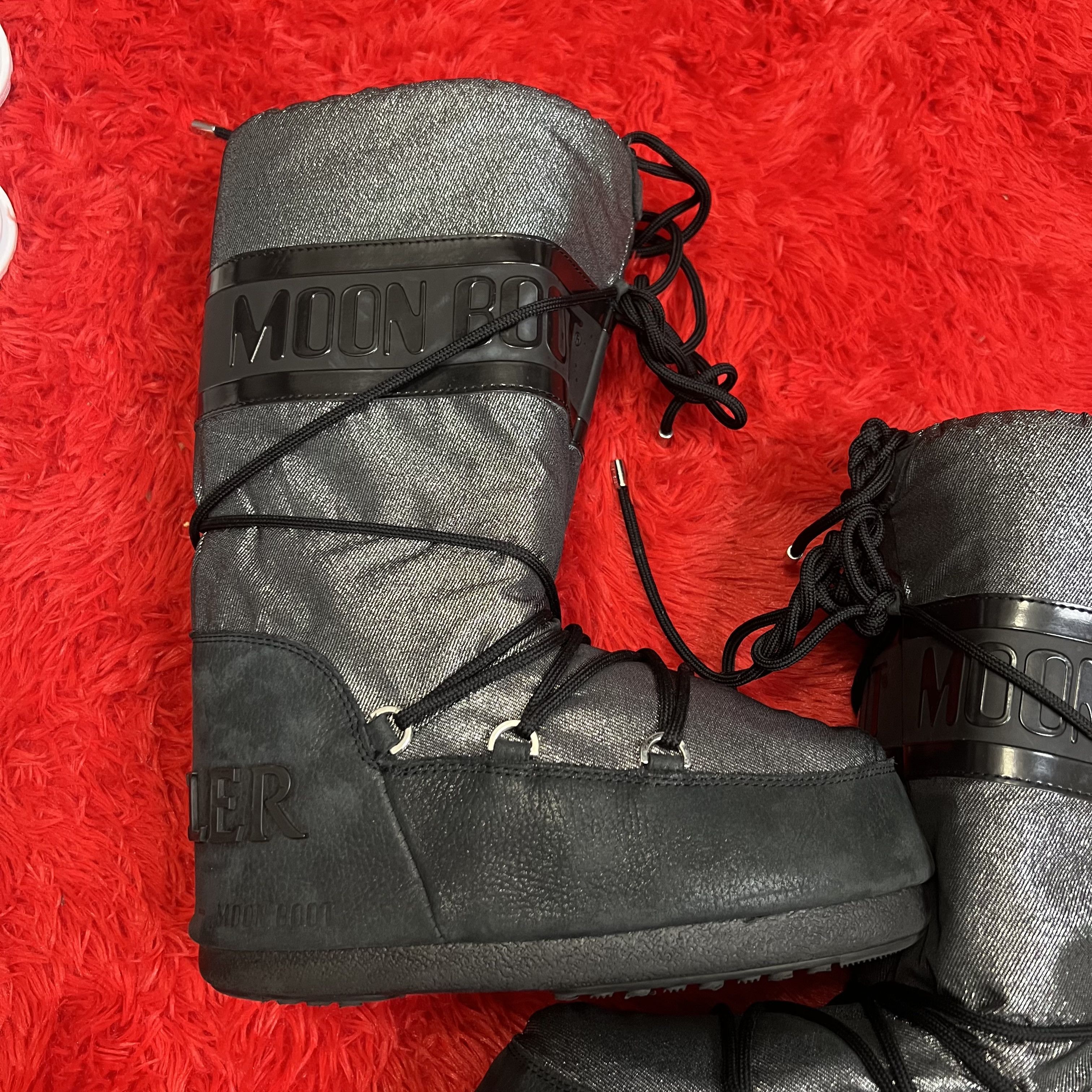 Moon Boot Moon Boot x Moncler Snow Boots Size US 8.5 / IT 38.5 - 6 Thumbnail