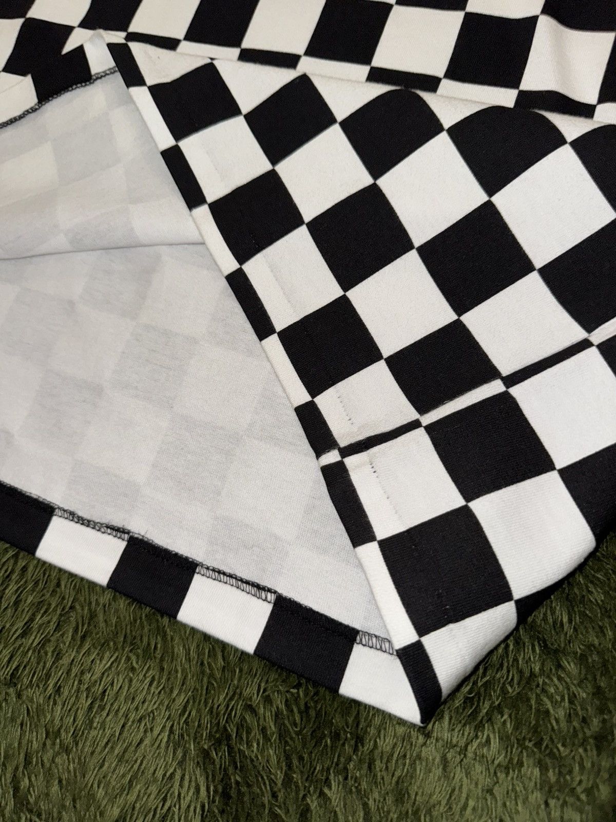 Japanese Brand [L] Locals Only Single-Stitch Checkerboard Pocket T-Shirt Size US L / EU 52-54 / 3 - 6 Thumbnail