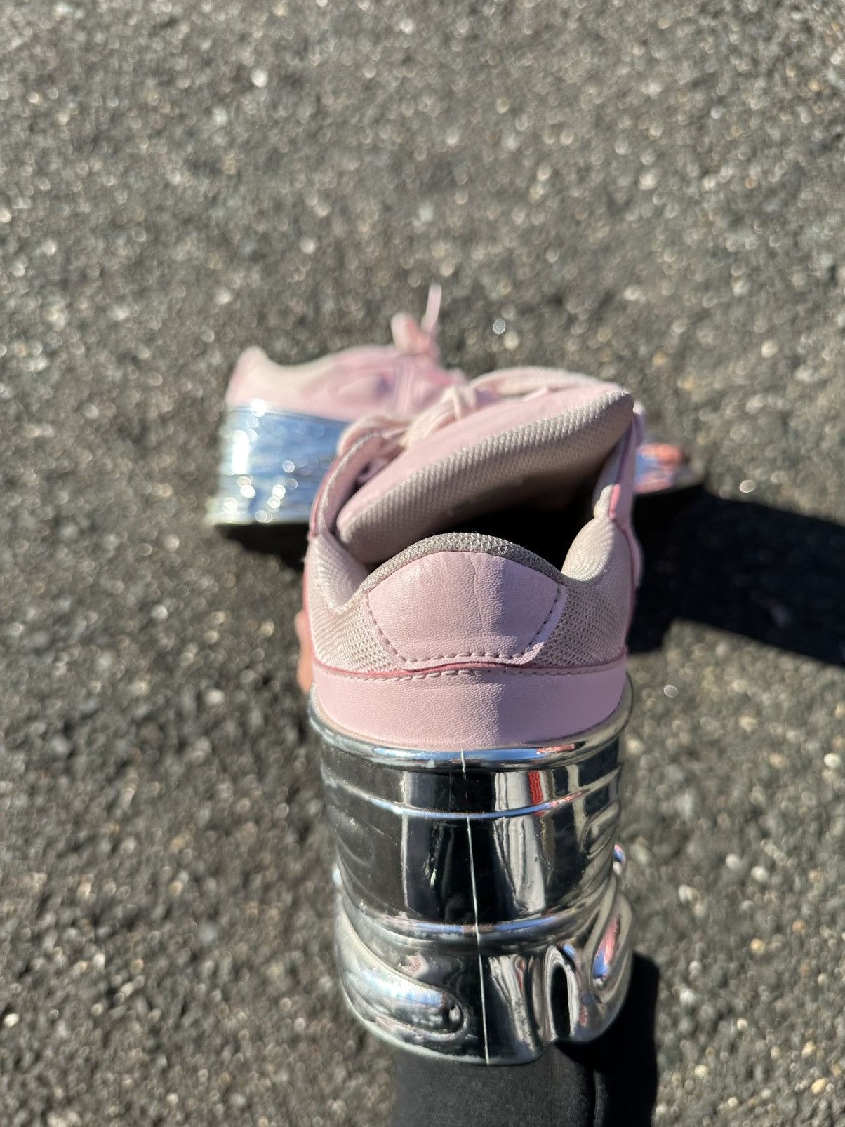Raf Simons Raf Simons Mirrored Clear Pink Size US 11.5 / EU 44-45 - 13 Thumbnail
