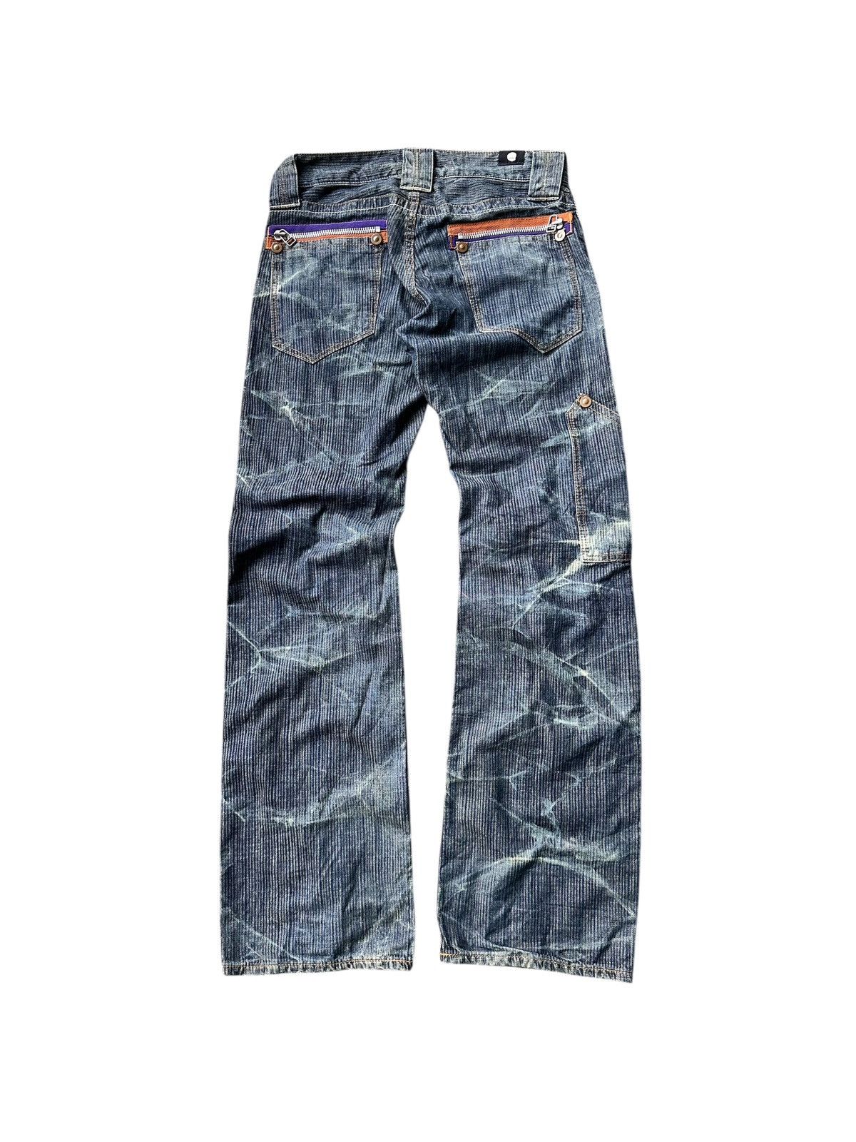 Japanese Brand Blue Way Flared Pants Size US 32 / EU 48 - 2 Thumbnail