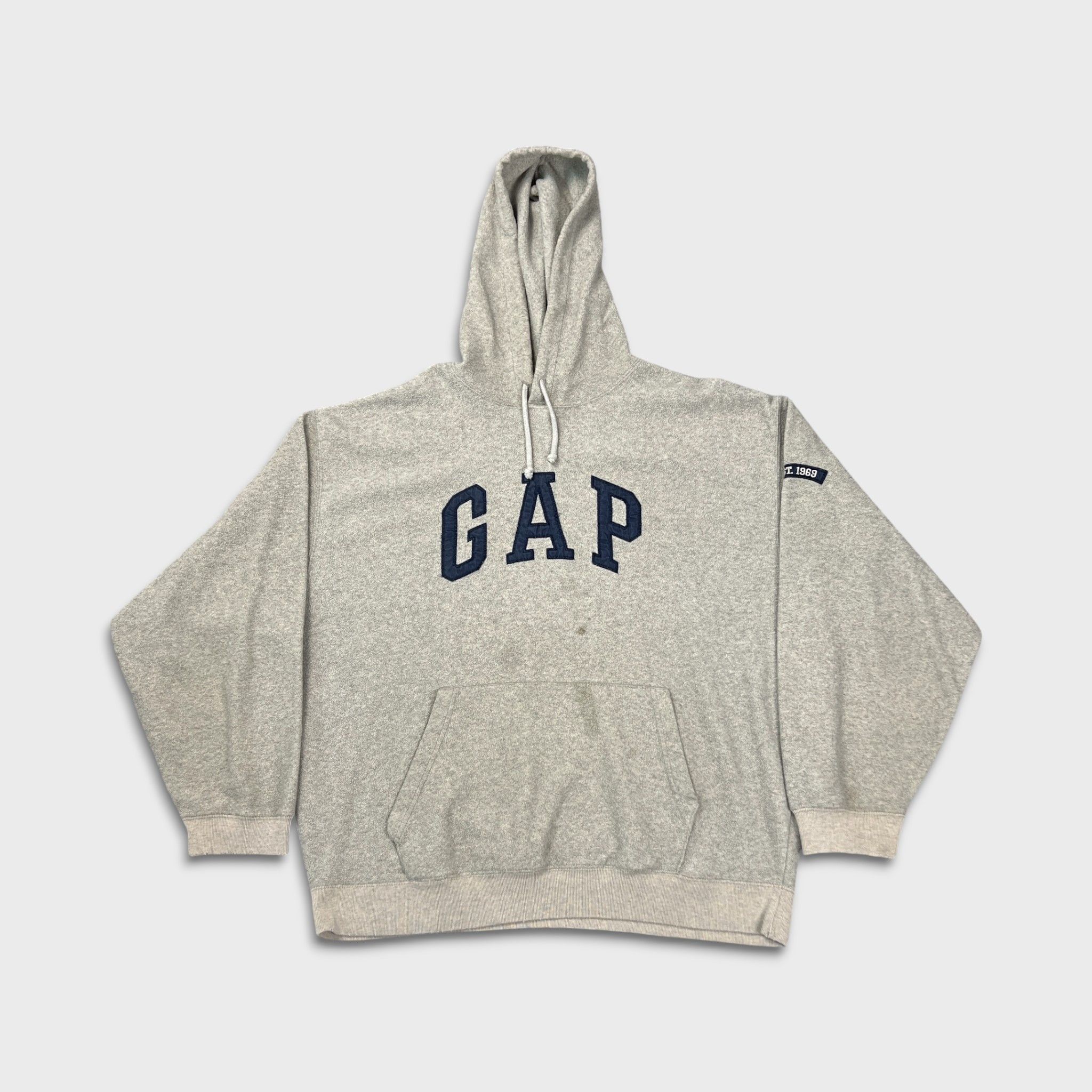 Gap Vintage Gap Hoodie Spell Out Outdoor Sweatshirt 90s Fleece Size US L / EU 52-54 / 3 - 1 Thumbnail