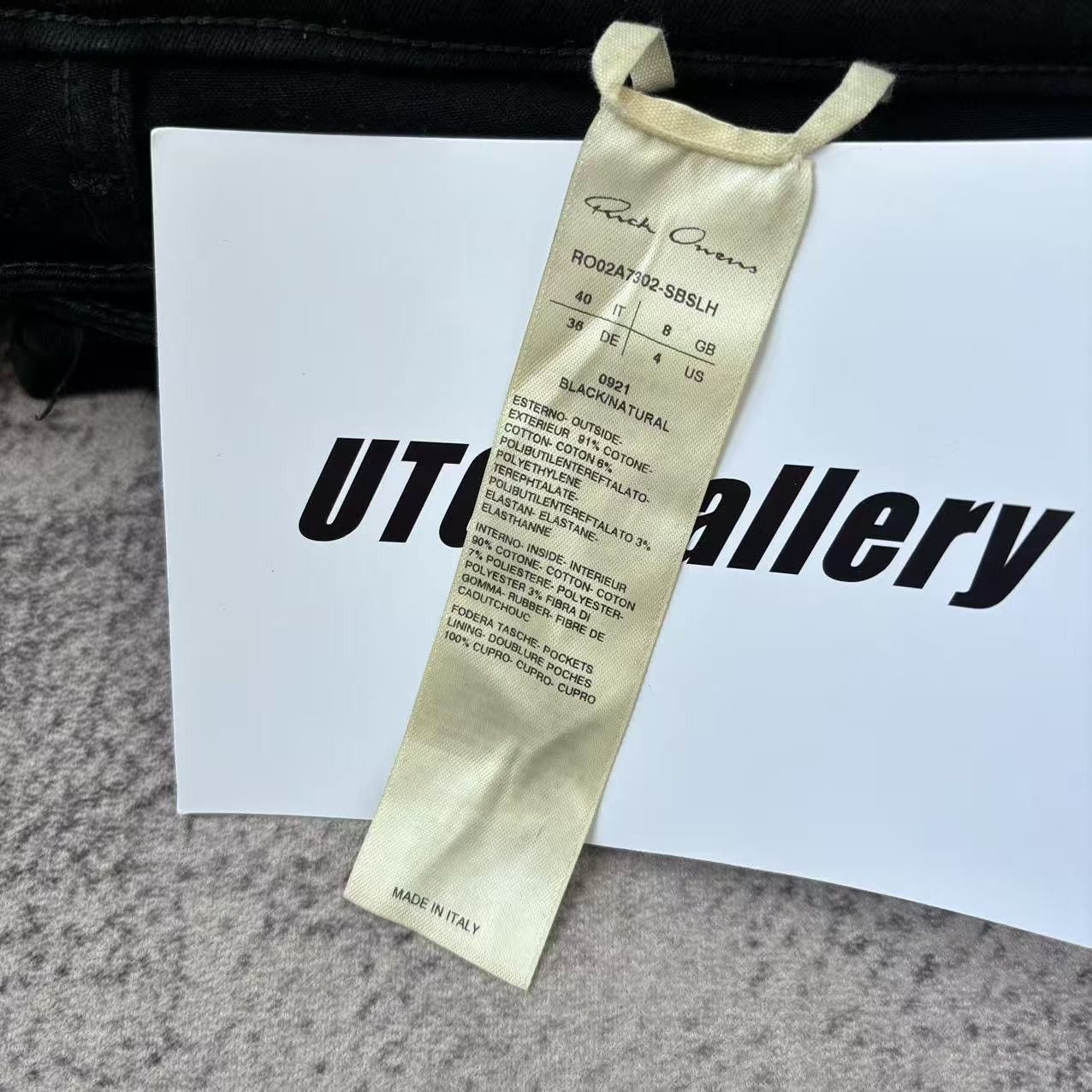 Rick Owens Rick Owens Slashed Tyrone Jeans FW21 Gethsemane Size US 30 / EU 46 - 6 Thumbnail
