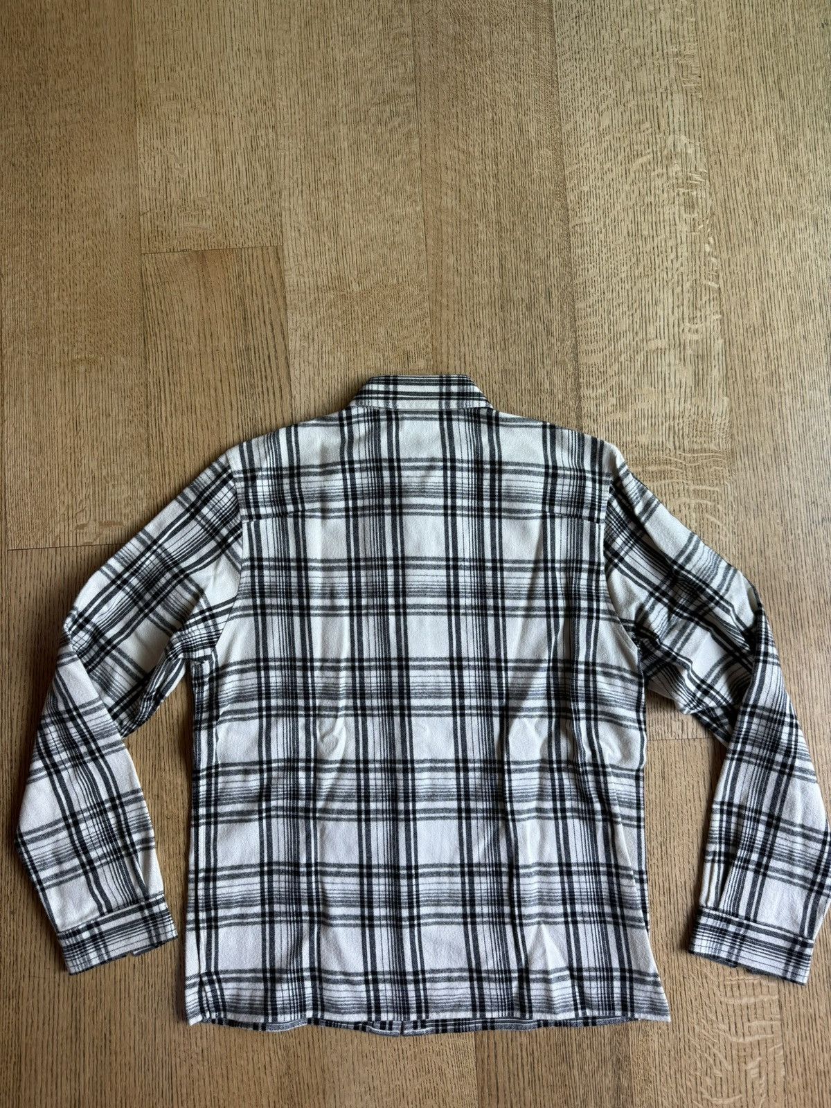 John Elliott John Elliott Men's Cream and Black Shirt Size US XL / EU 56 / 4 - 3 Thumbnail