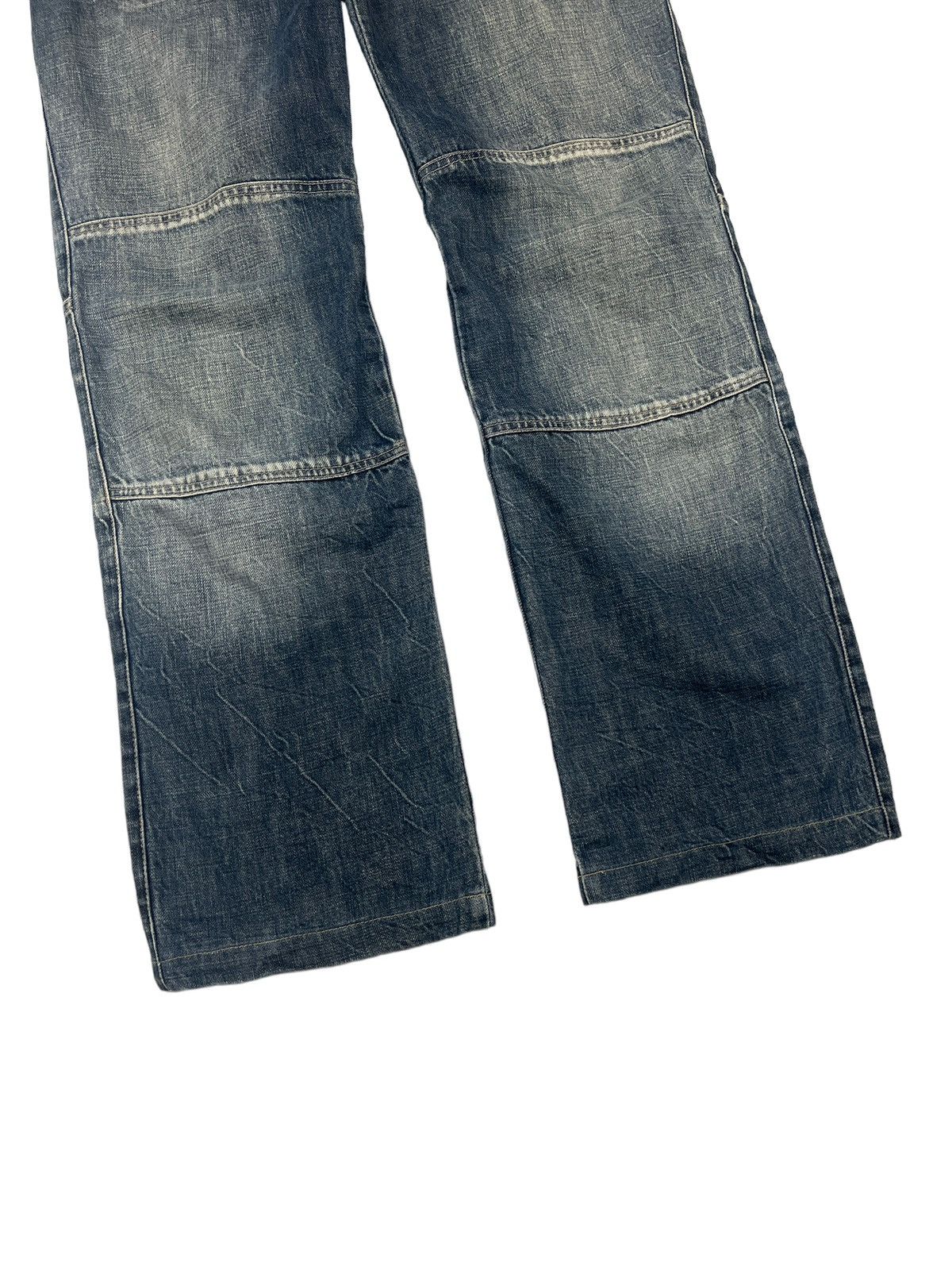 Marithe + Francois Girbaud Vintage Marithe Francois Girbaud Double Knee Loose Jeans Size US 34 / EU 50 - 3 Thumbnail