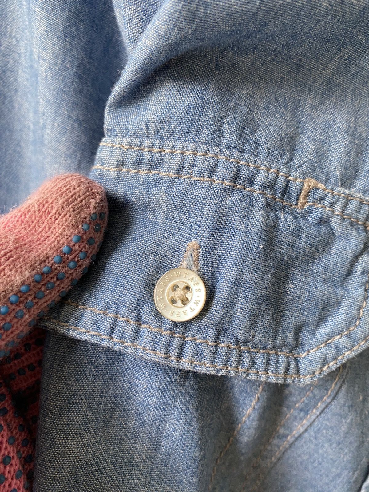 Japanese Brand × Wtaps 14AW WTAPS Japan Double Pocket Button Up Shirt Size US M / EU 48-50 / 2 - 10 Thumbnail