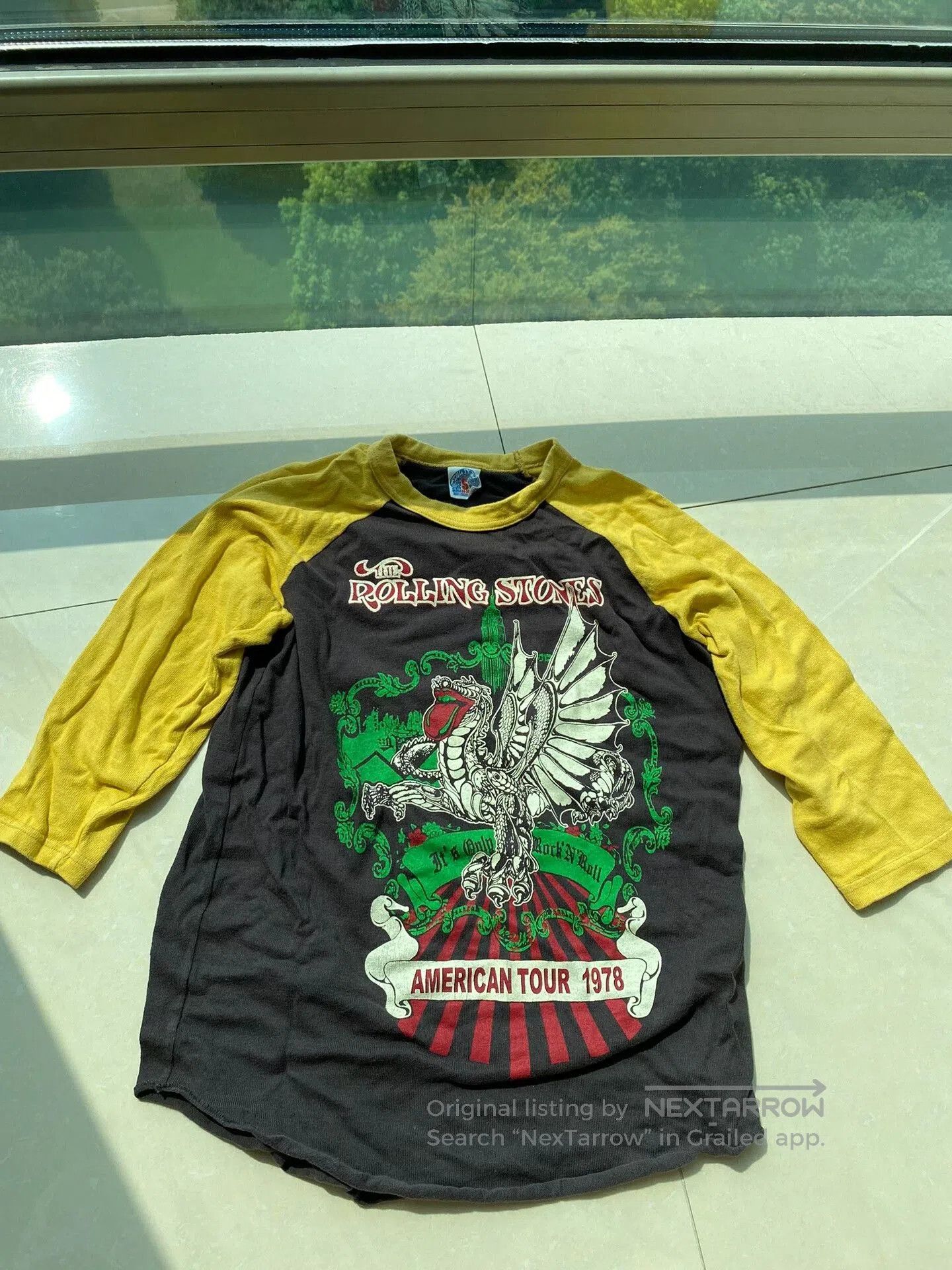 Freewheelers skull graphic long sleeve shirt. Size US S / EU 44-46 / 1 - 1 Thumbnail