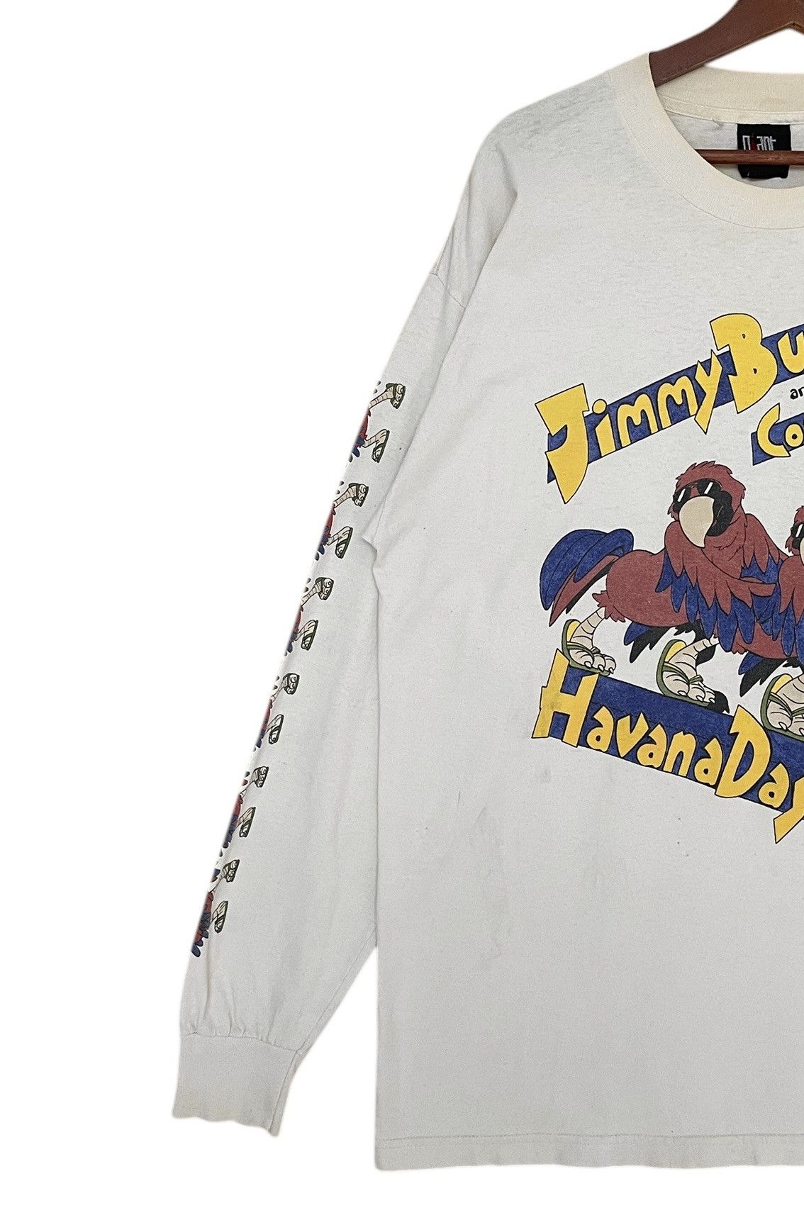 Band Tees × Vintage Vintage Band Singer Jimmy Buffet T-shirt 1970s Size US L / EU 52-54 / 3 - 3 Thumbnail