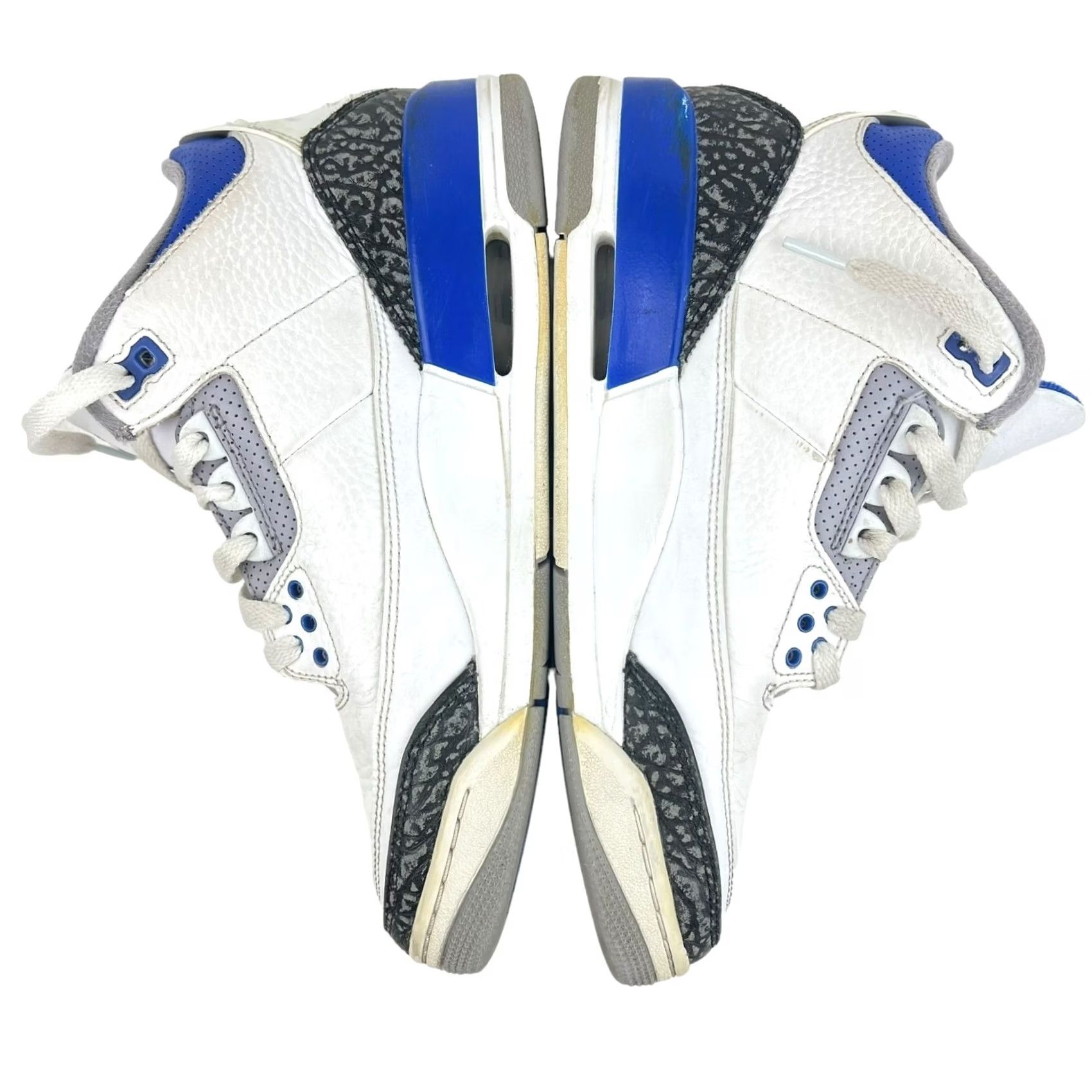 Jordan Brand Nike Air Jordan 3 Retro Mid Racer Blue/Elephant Skin CT8532-145 Mens US Size 8 Size US 8 / EU 41 - 4 Thumbnail