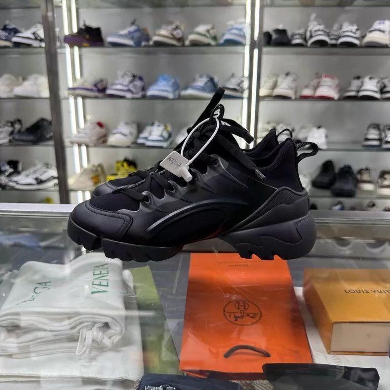 DIOR Black Dad Sneakers Size 37-2506
