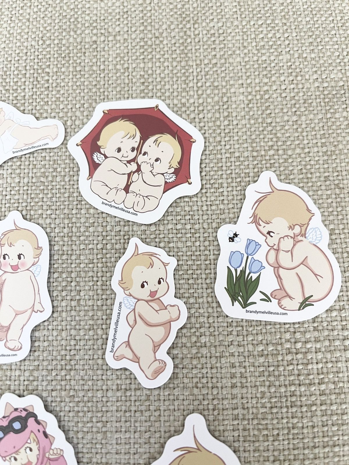 Other STEAL! Brandy Melville Y2K Babies Jumbo Stickers Set Size ONE SIZE - 6 Thumbnail