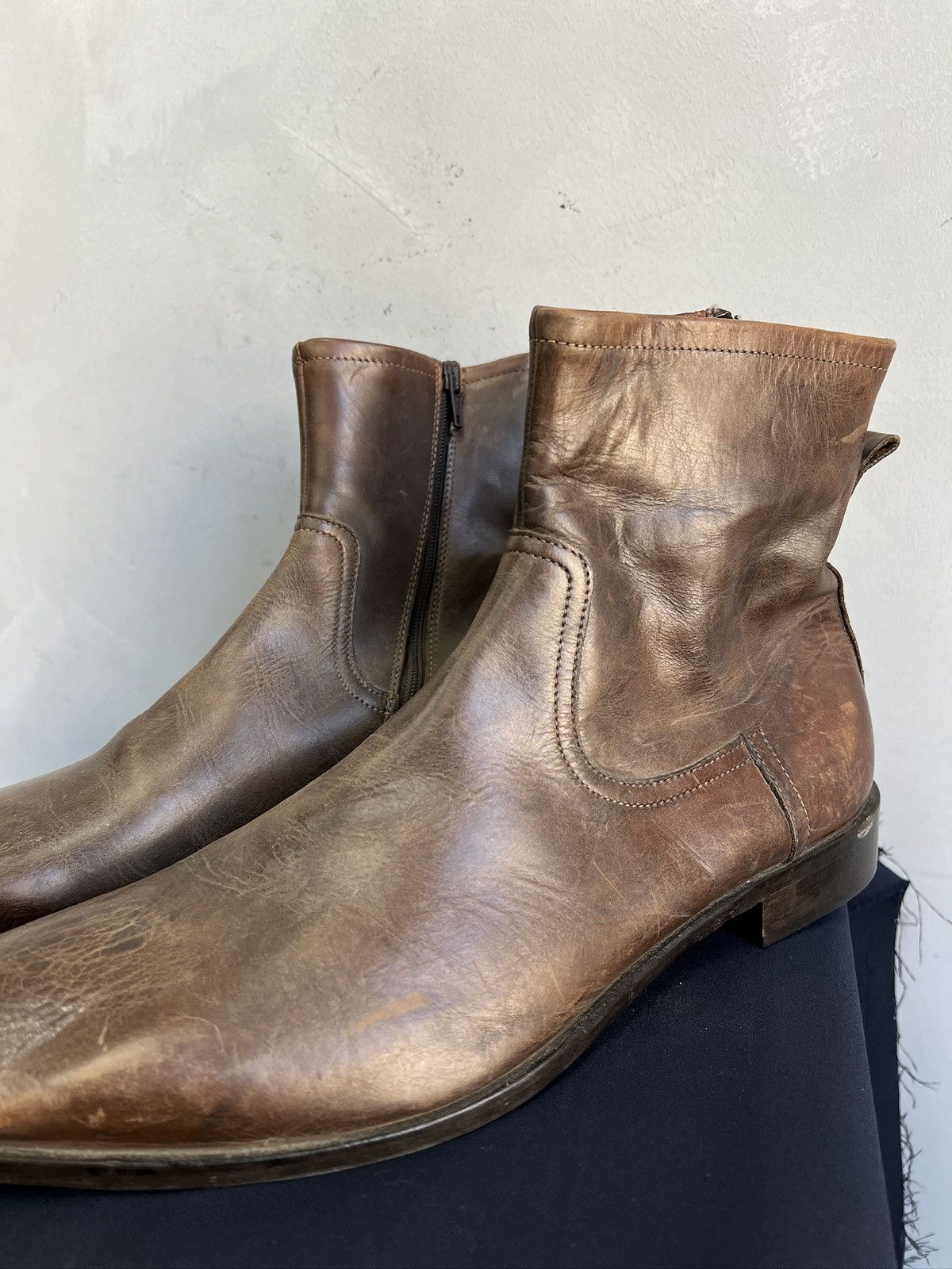 Dirk Bikkembergs Ankle avant garde japanese ann demeulemeester style boots Size US 10 / EU 43 - 6 Thumbnail