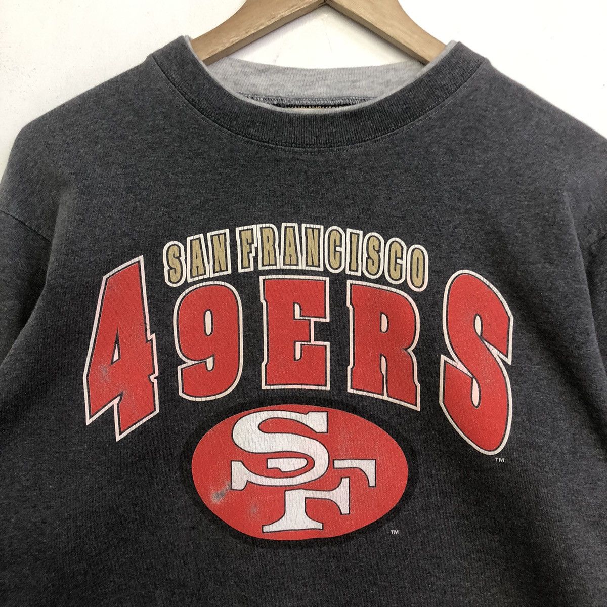 NFL VINTAGE NFL SAN FRANCISCO 49 ERS DOUBLE SLEEVE SHIRT Size US M / EU 48-50 / 2 - 2 Thumbnail