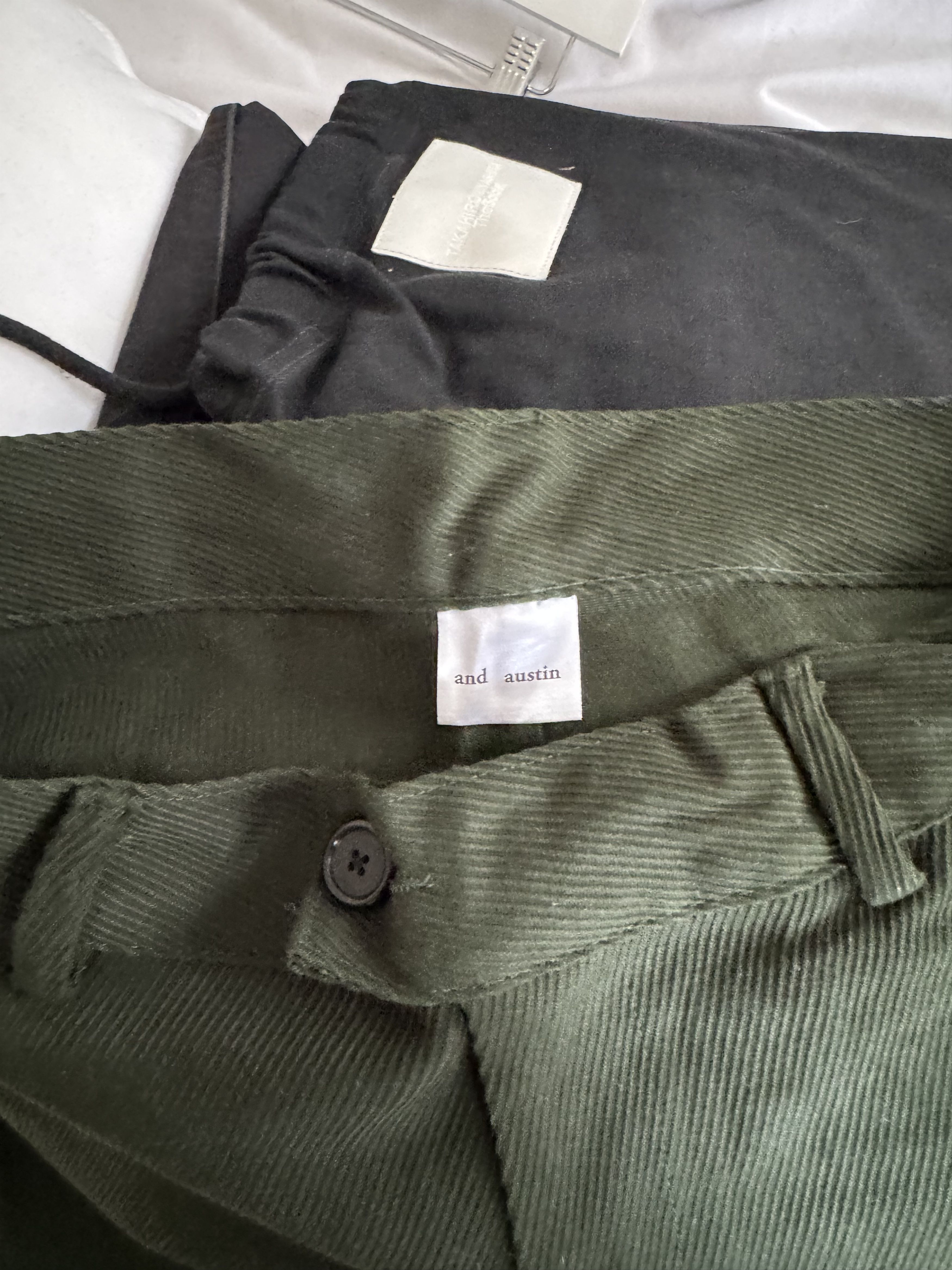 And Austin Olive Cargo Pants Size US 36 / EU 52 - 4 Thumbnail