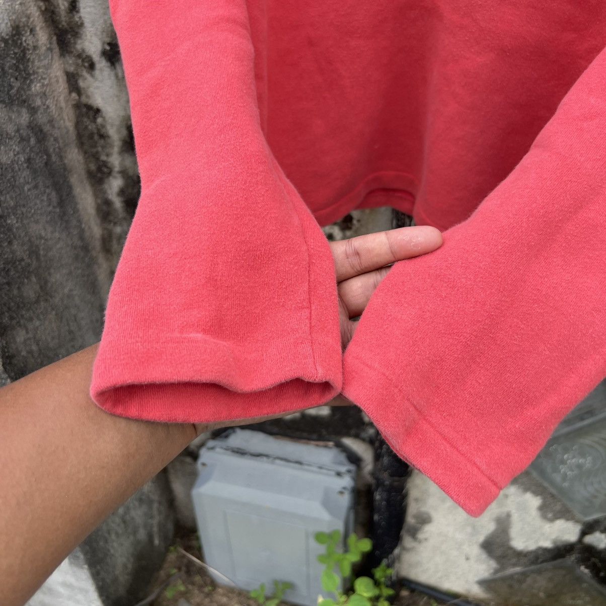 agnes b. “AGNES B.” PINK CROP TOP Size S / US 4 / IT 40 - 4 Thumbnail