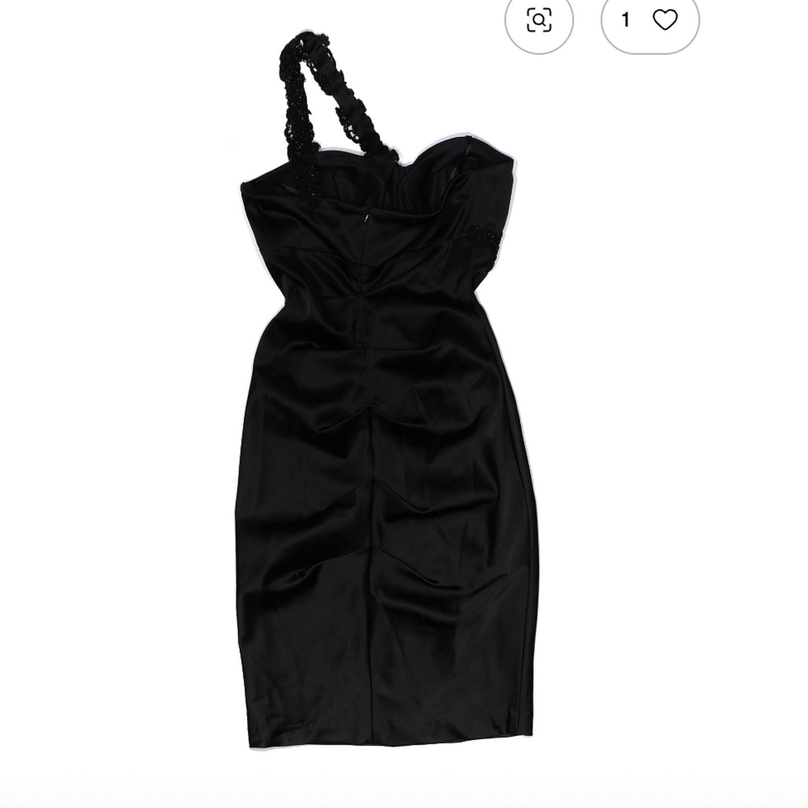 Other Cache Size 10 Black Cocktail Dress Size L / US 10 / IT 46 - 2 Thumbnail