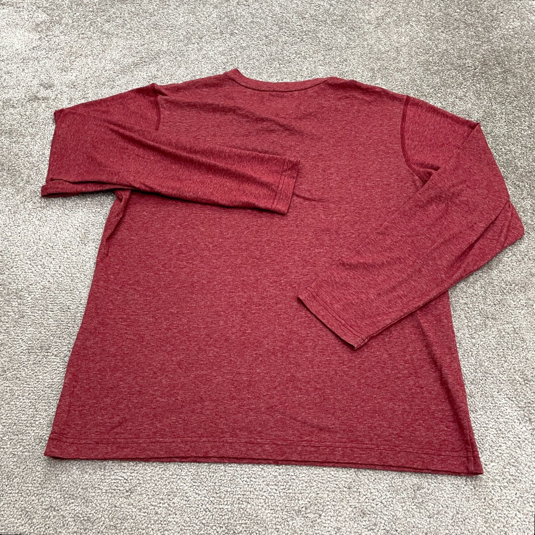 Vintage Columbia Omni Wick Shirt Men Medium Red Long Sleeve Henley Sports Outdoor Active Casual Size US M / EU 48-50 / 2 - 2 Thumbnail
