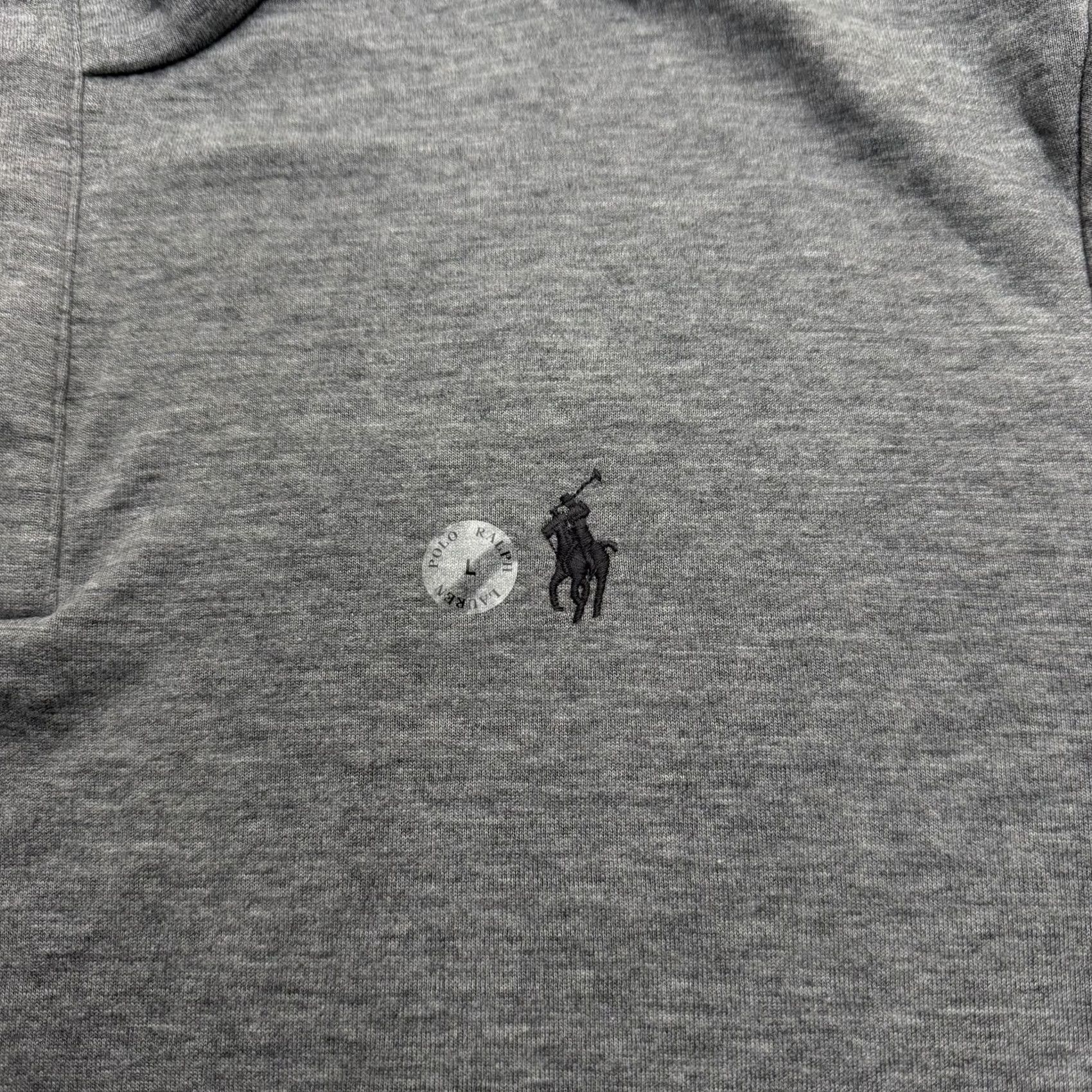 Polo Ralph Lauren Polo Ralph Lauren Sweatshirt Mens Large Gray Mock Neck Blair’s Pullover Logo Jersey Cotton Polyester Regular Long Sleeve Regular Fit Adult Mens Size US L / EU 52-54 / 3 - 3 Thumbnail