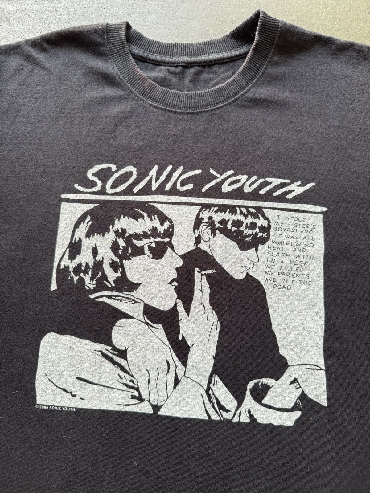 Vintage 2006 Sonic Youth Goo Band Vintage Tee Shirt Nirvana Bjork Size US M / EU 48-50 / 2 - 3 Thumbnail