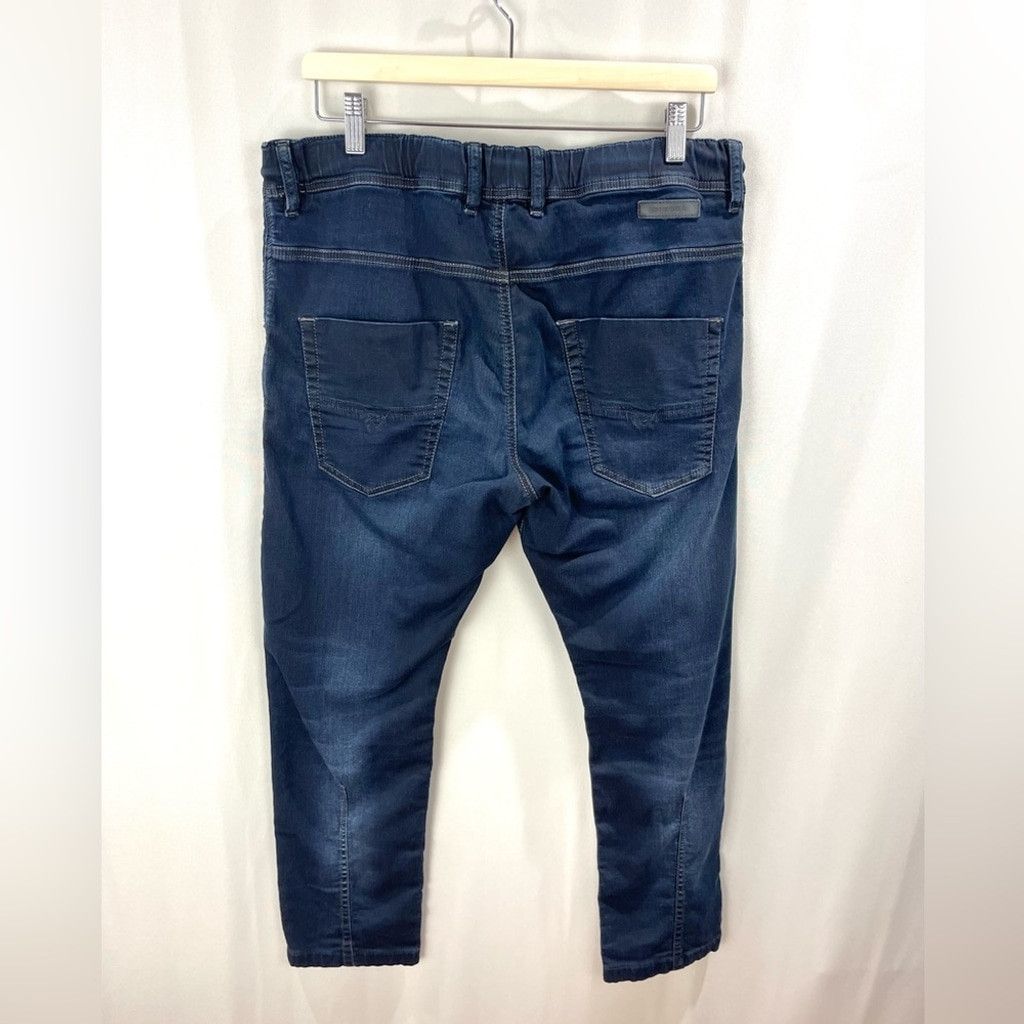 Diesel Diesel Krooley Jogger Jeans Dark Blue Size 32 (25" Inseam) Size US 32 / EU 48 - 4 Thumbnail