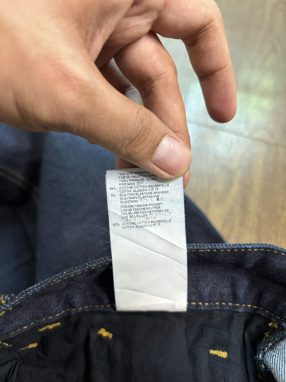 Maison Margiela FREE TAX ! 2016 Maison Margiela Raw Denim Pants Size US 31 - 9 Thumbnail