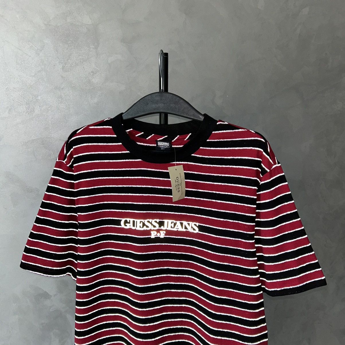 Guess × Places + Faces Guess x Places + Faces Reflective Striped Tee Size US M / EU 48-50 / 2 - 5 Thumbnail