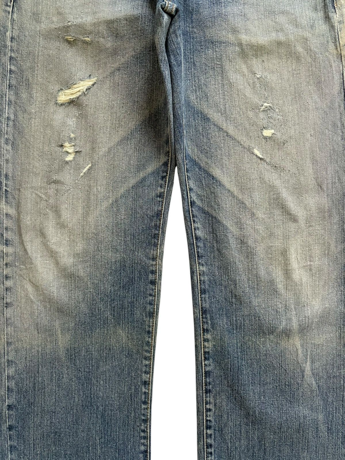 Japanese Brand Vintage Japanese Brand Mud Wash Distressed Baggy Jeans Size US 32 / EU 48 - 5 Thumbnail