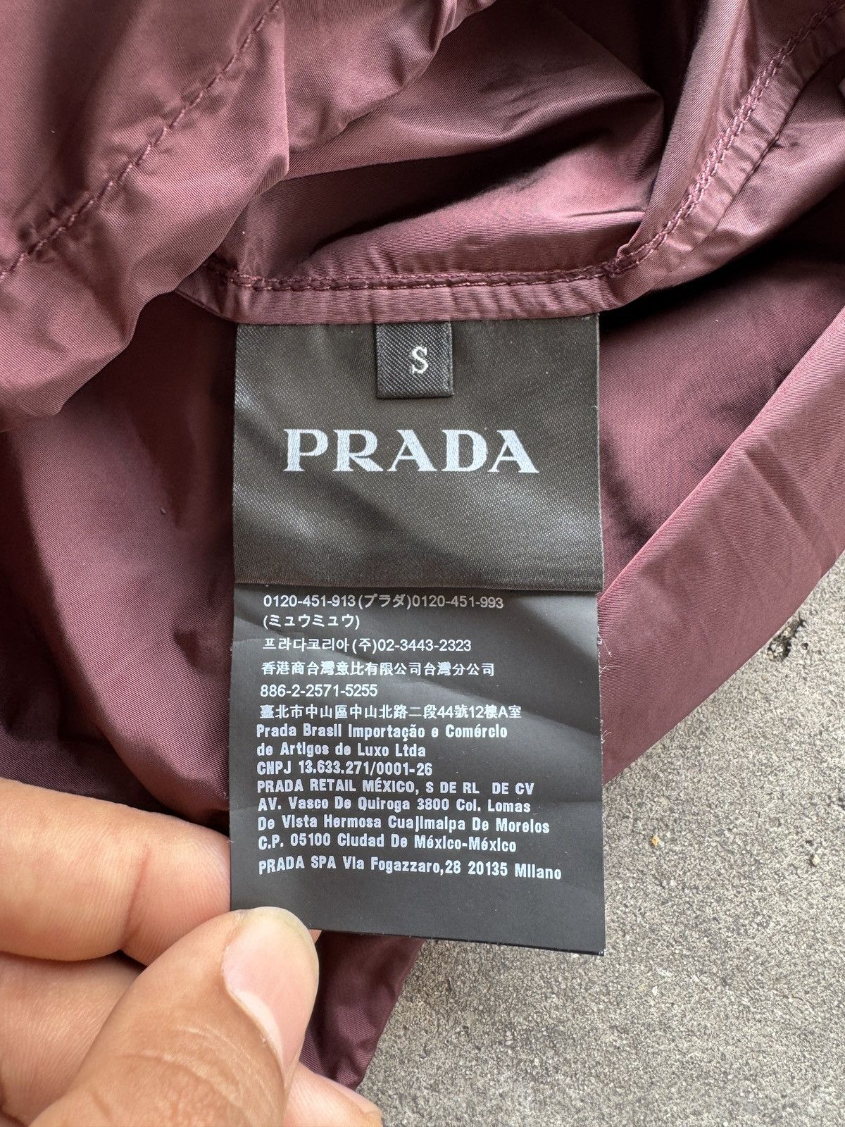 Prada Prada Windbreaker Nylon Jacket Size US XXL / EU 58 / 5 - 7 Thumbnail