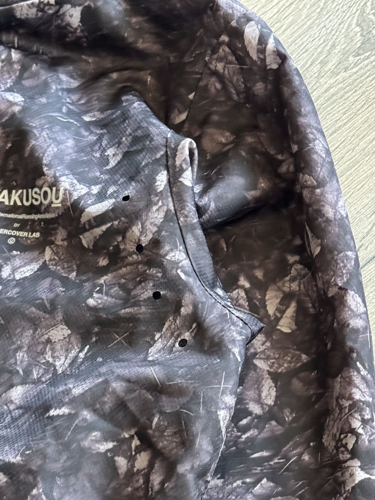 Gyakusou Nike x Gyakusou Leaf Camo Running Jacket Size US S / EU 44-46 / 1 - 8 Thumbnail