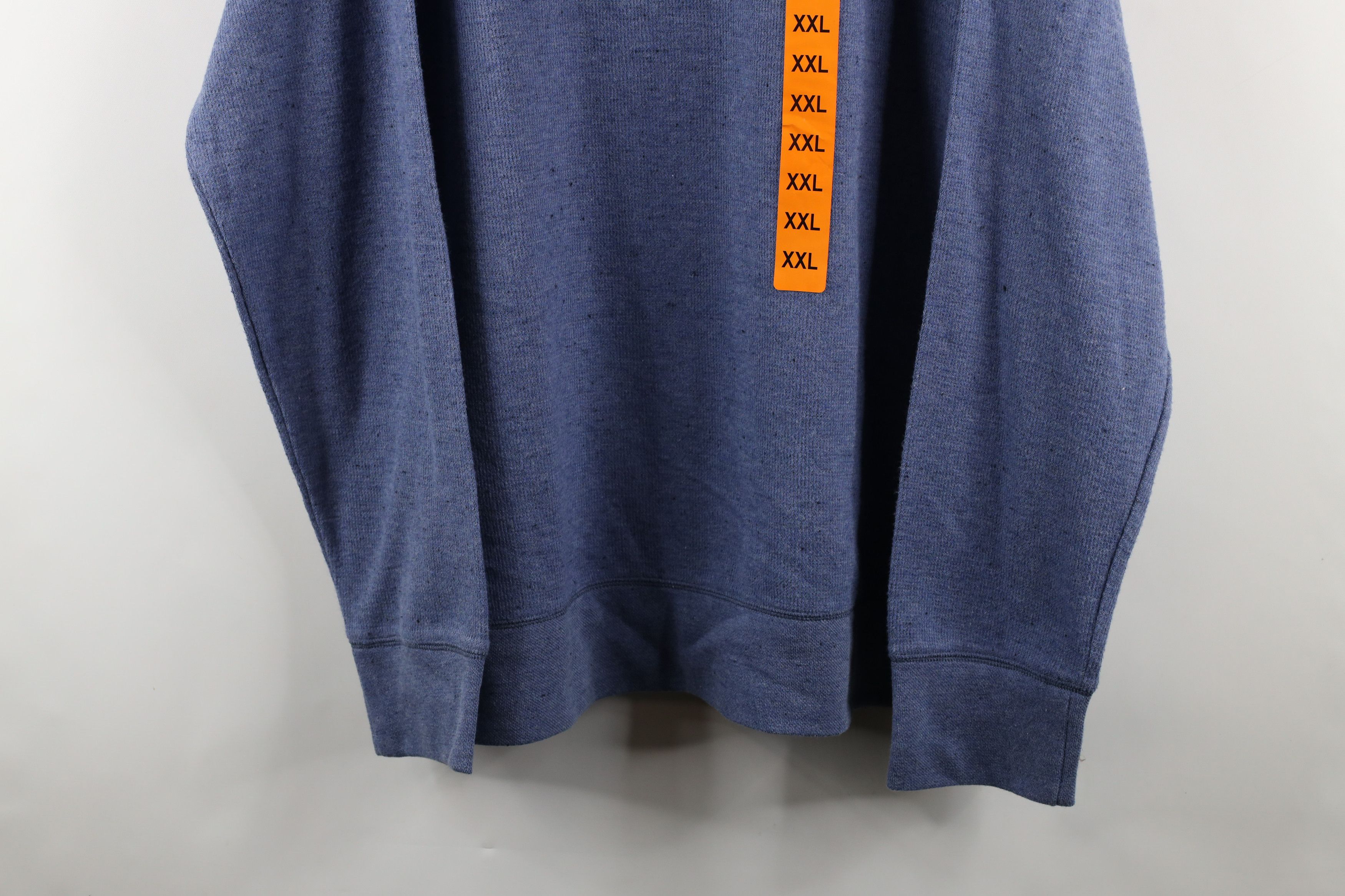Banana Republic × Vintage New Banana Republic Thermal Waffle Knit Sweatshirt Blue Size US XXL / EU 58 / 5 - 3 Thumbnail