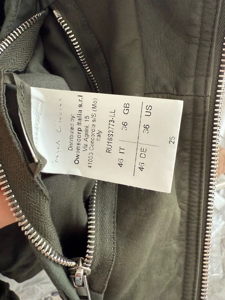 Rick Owens rick owens size 36 Washed lamb skin jacket Size US M / EU 48-50 / 2 - 5 Thumbnail