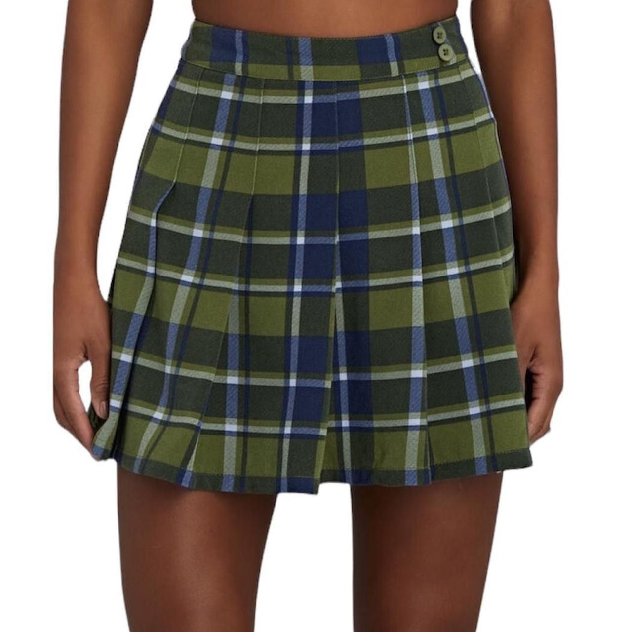WeWoreWhat We Wore What Plaid Pleated Skort Tennis Skirt Built-In Short Size 25" / US 0 / IT 36 - 1 Thumbnail