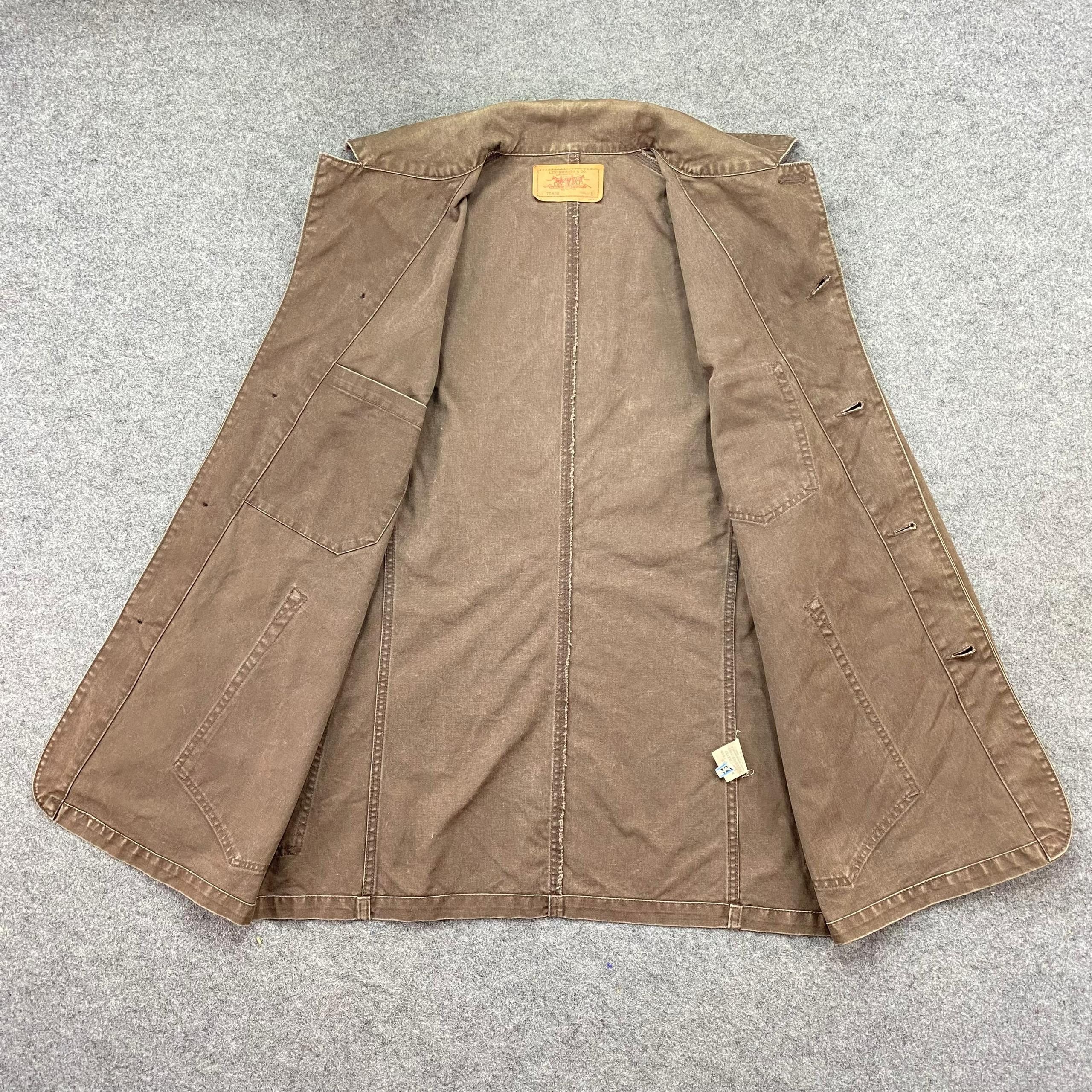 Levi's Vintage Clothing Vintage Levis Workwear Jacket Size US L / EU 52-54 / 3 - 3 Thumbnail