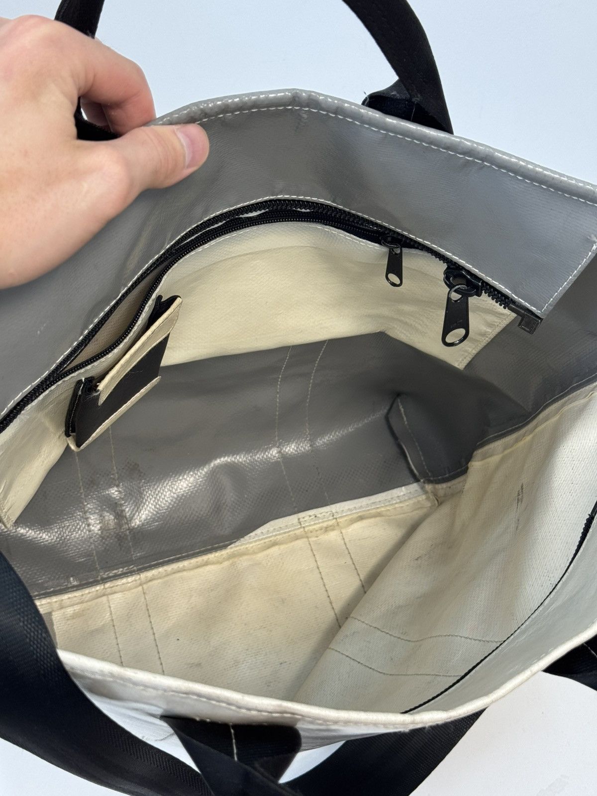 Freitag Freitag Recycled Shopper Tote Bag Handbag Messenger Size ONE SIZE - 12 Thumbnail
